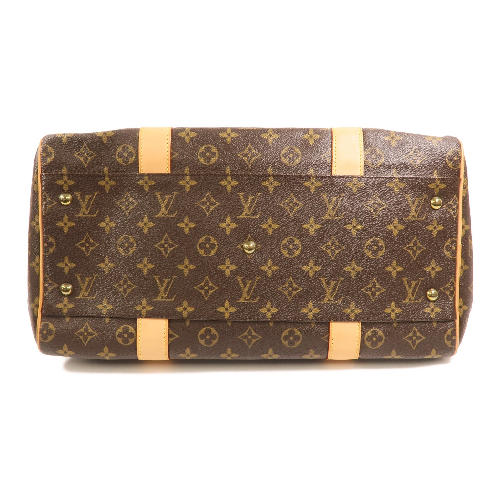 LOUIS VUITTON Monogram CarryAll金扣手挽袋