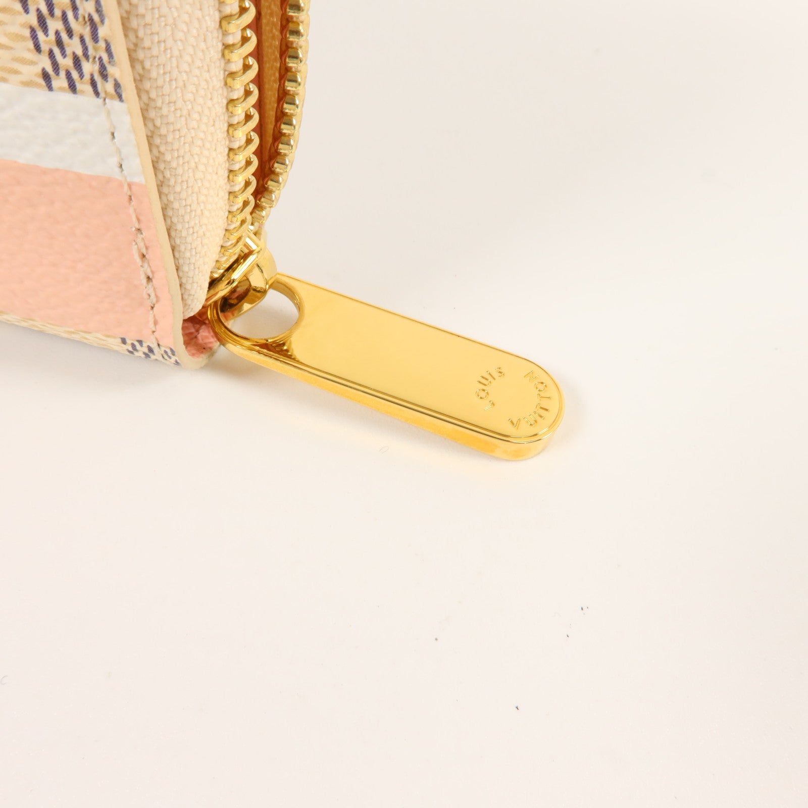 LOUIS VUITTON Damier Azur Playful Birds Zippy Wallet長錢包