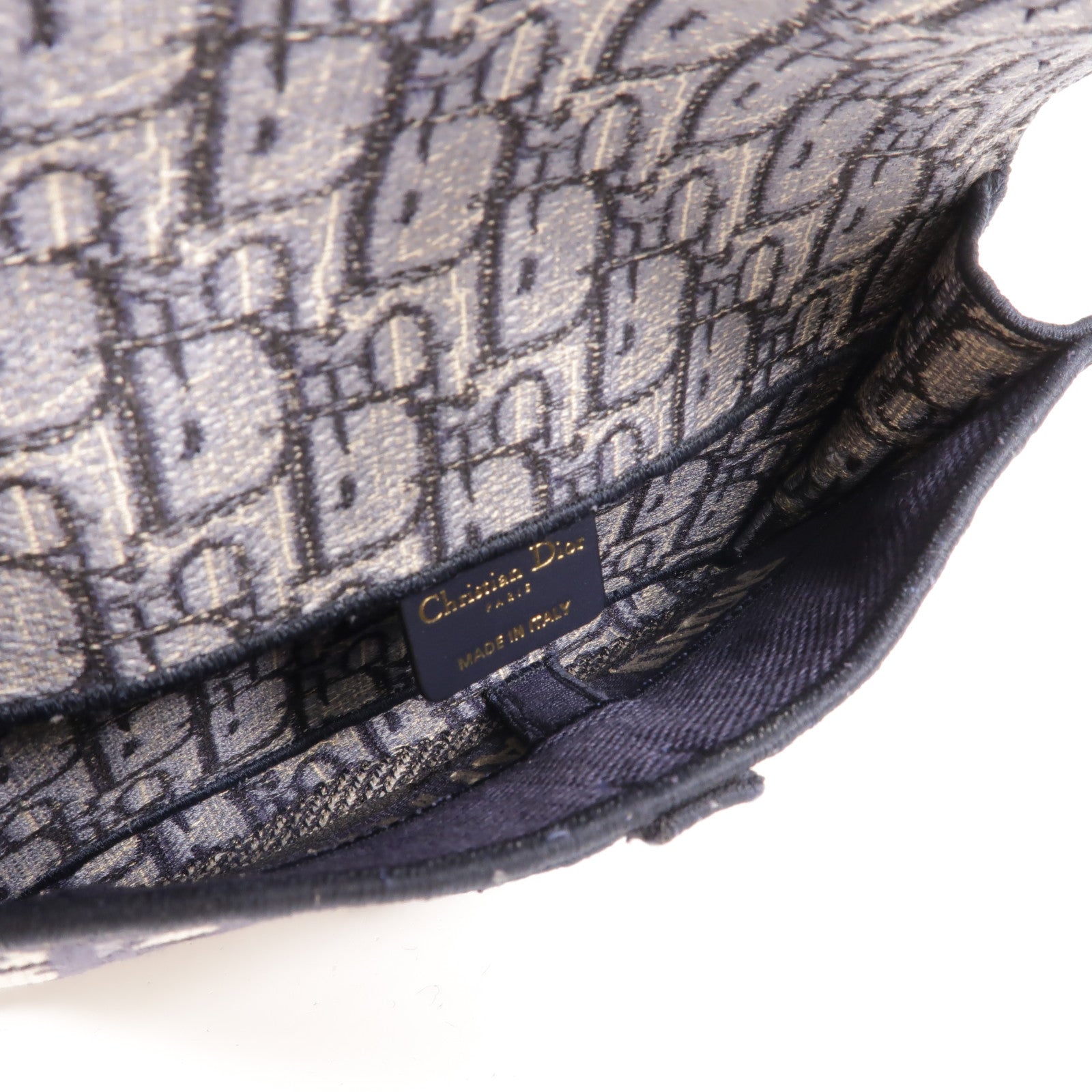 Dior 帆布Saddle Pouch腰包