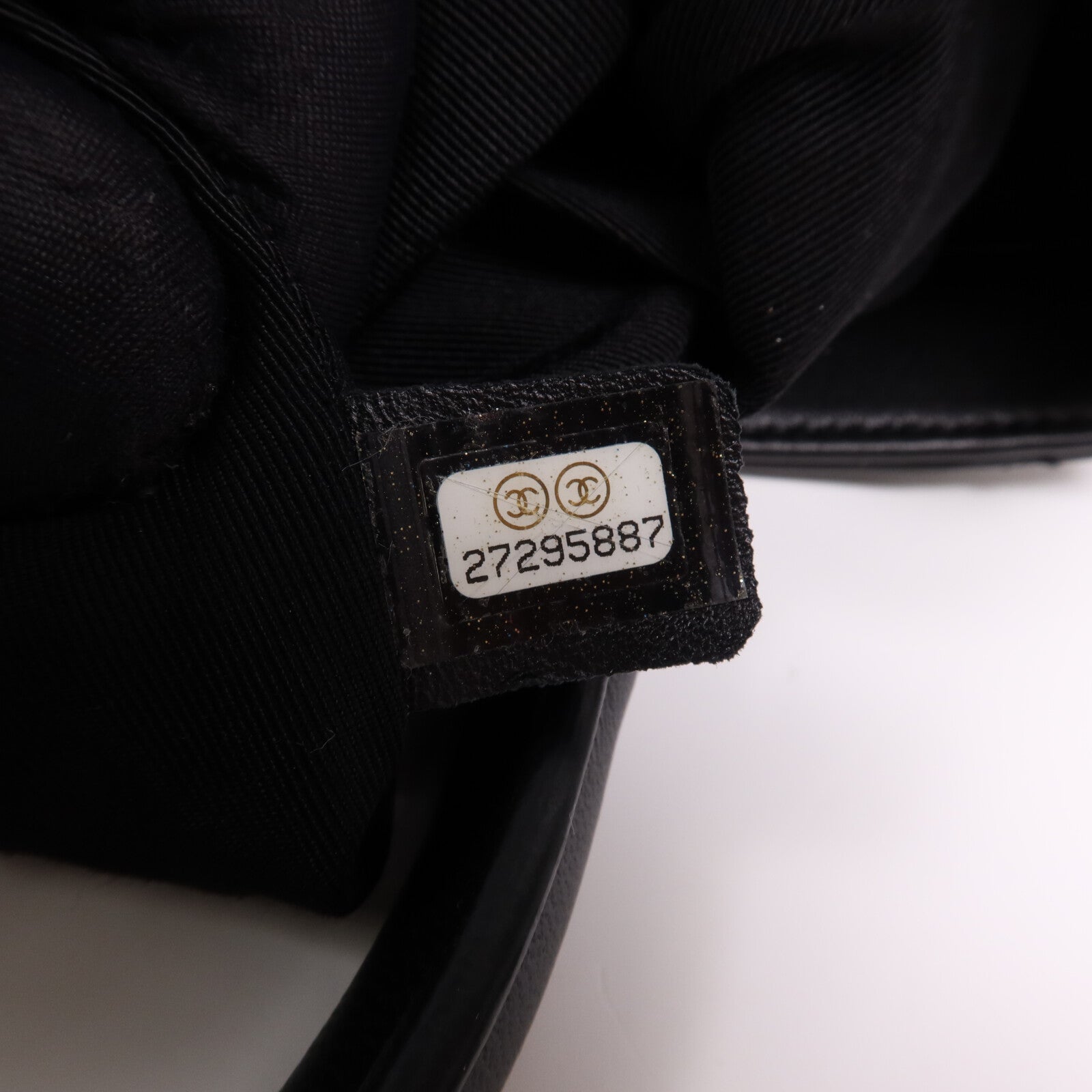 CHANEL 牛皮皮革2 Way Shoulder Bag金扣鏈帶手挽肩背兩用袋