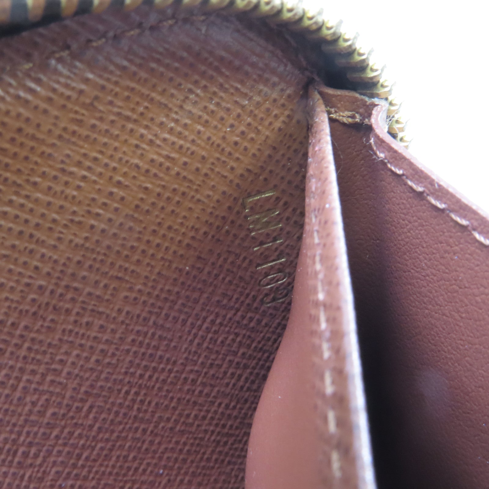 LOUIS VUITTON Monogram Zippy Long Wallet金扣拉鏈長錢包啡色