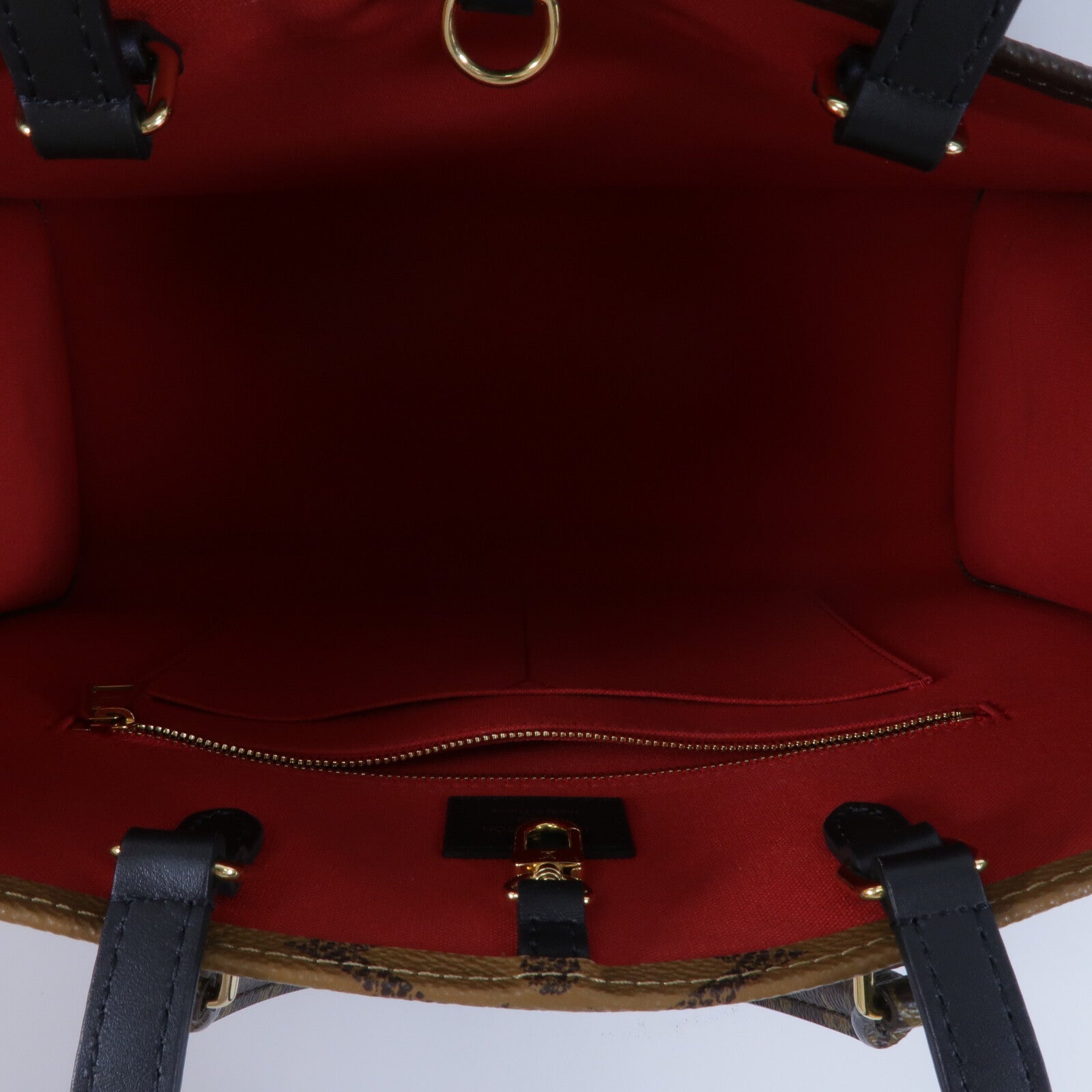 LOUIS VUITTON Monogram Giant On The Go MM手挽肩背兩用袋