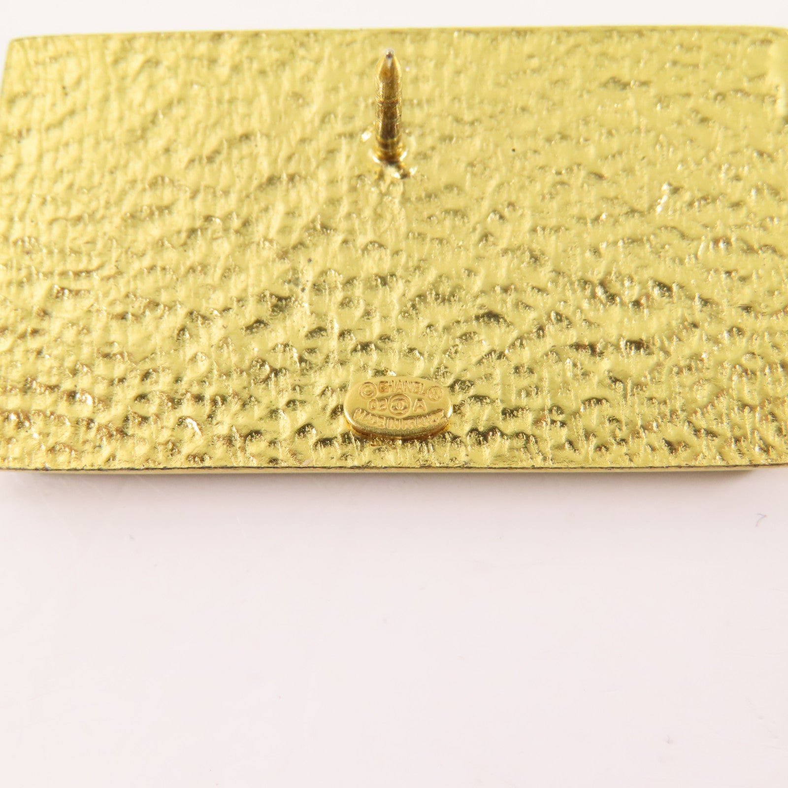 CHANEL 金屬/PVC Brooch Pin胸針