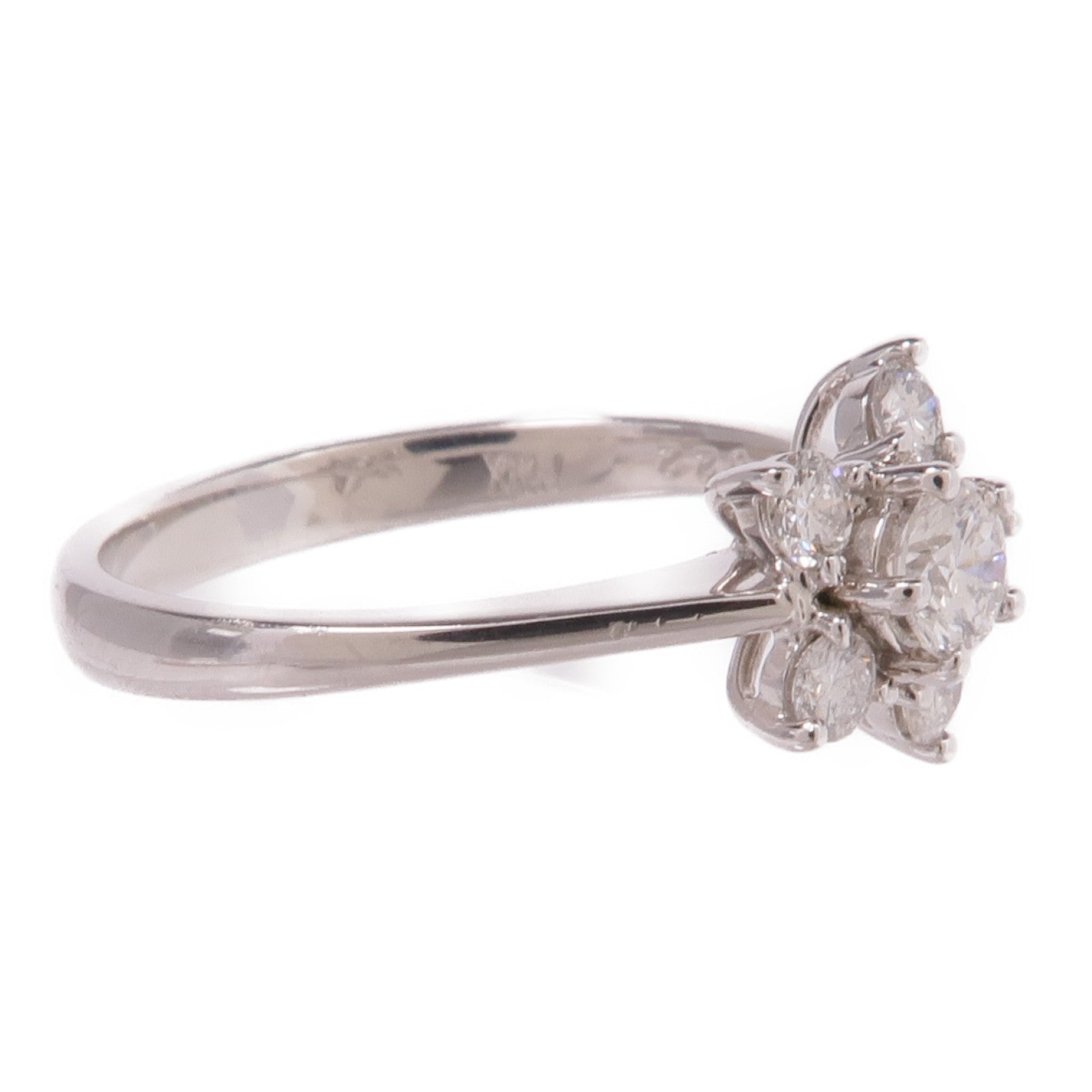JEWELRY 【激減優惠】18K白金Diamond Ring鑽石戒指US#5.25