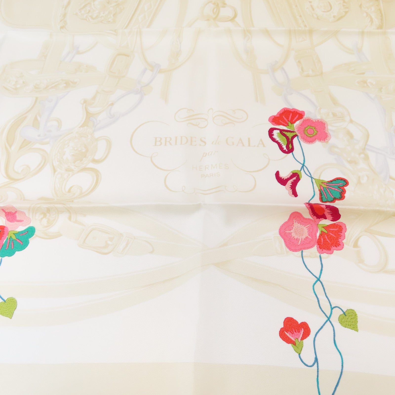 HERMES 【激減優惠】絲質Scarf絲巾米色/粉紅色/紅色/綠色