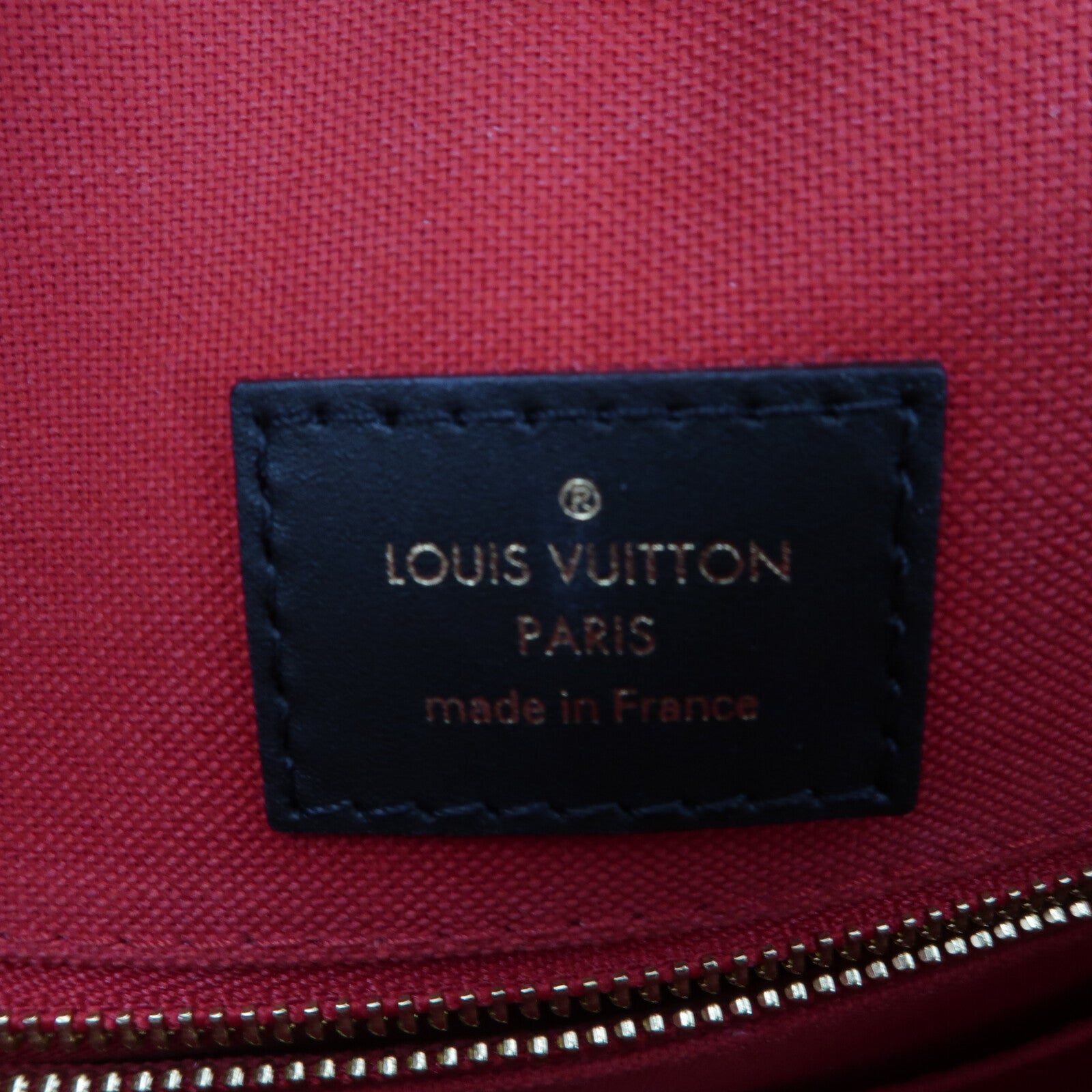 LOUIS VUITTON Monogram Giant On The Go MM手挽肩背兩用袋