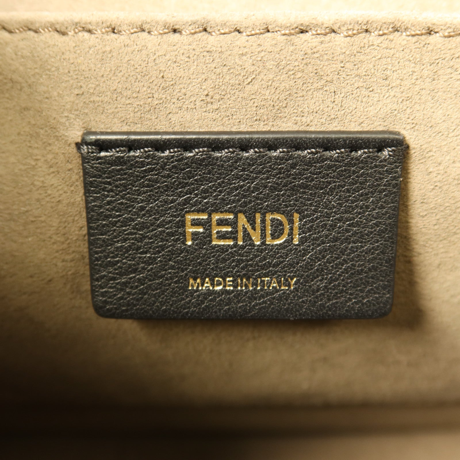 FENDI 牛皮皮革Kan I F Shoulder Bag手挽肩背兩用袋