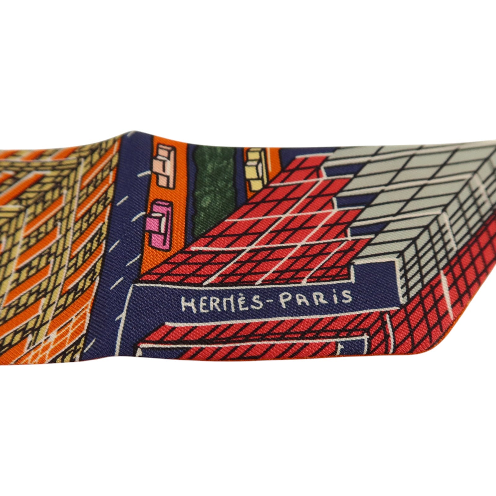 HERMES 絲質Twilly絲巾