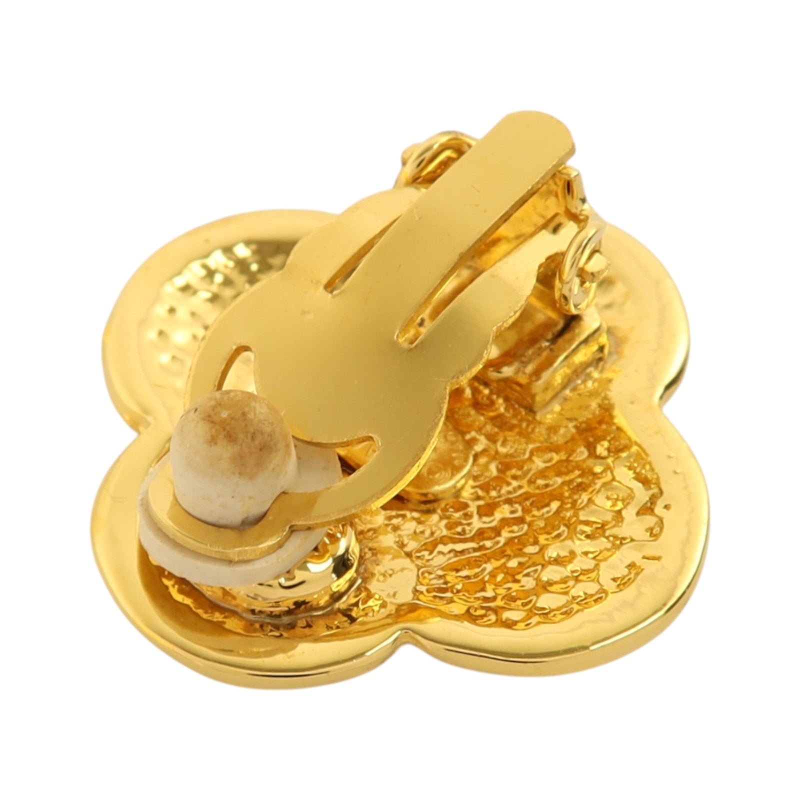 CHANEL 金屬Vintage Clip-On Earrings金扣耳環