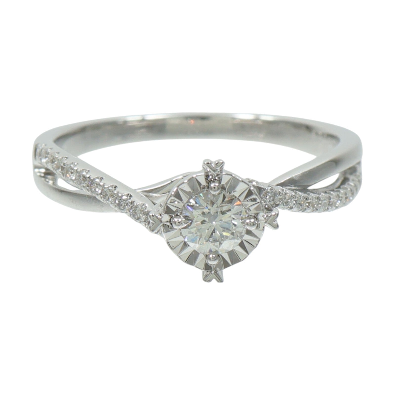 JEWELRY 18K白金Diamond Ring鑽石戒指