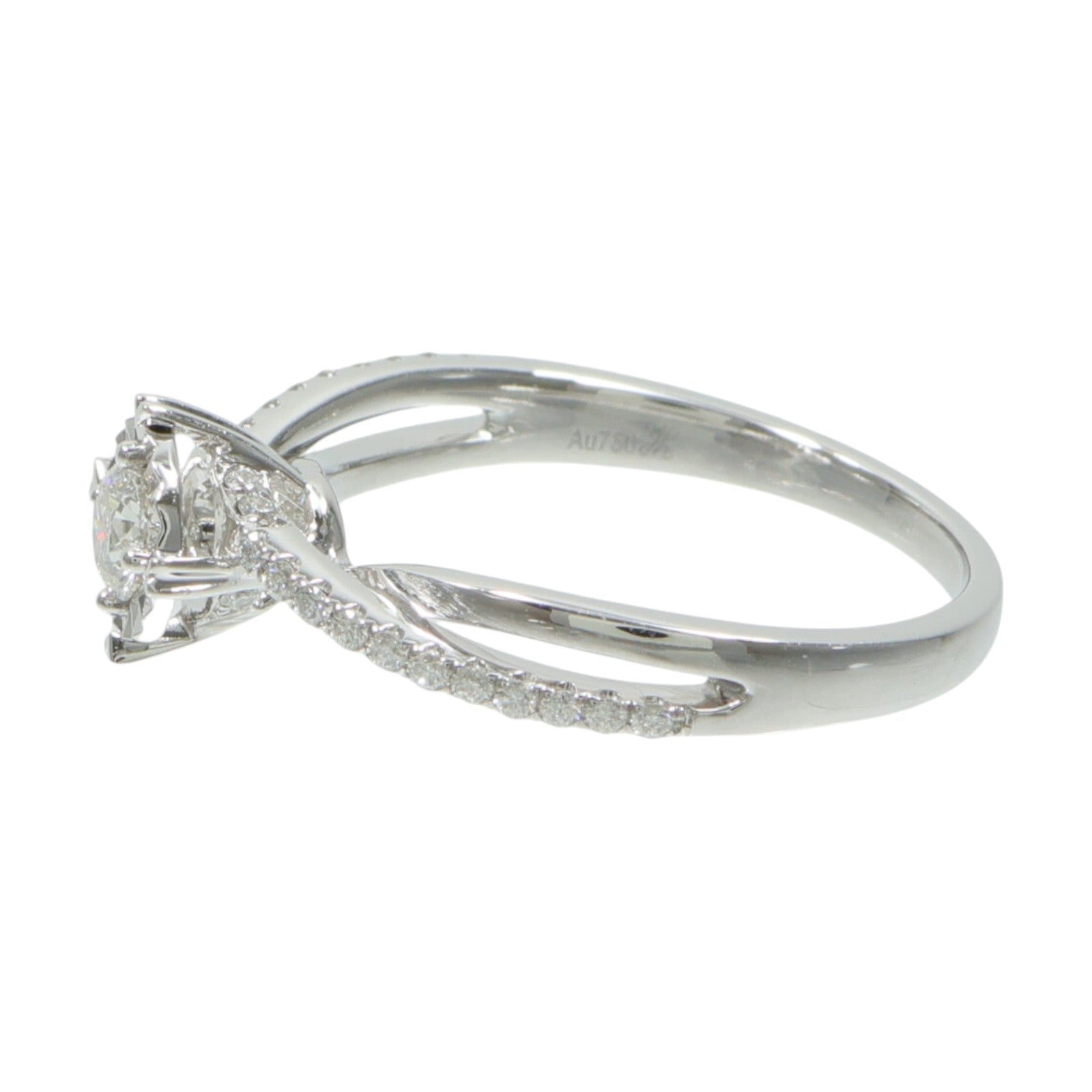 JEWELRY 18K白金Diamond Ring鑽石戒指