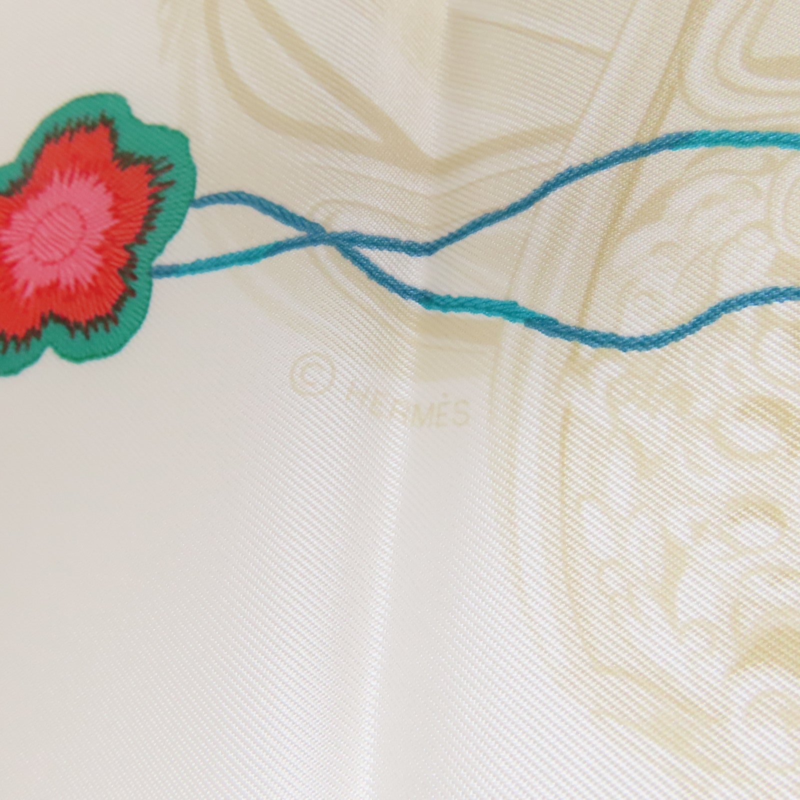 HERMES 【激減優惠】絲質Scarf絲巾米色/粉紅色/紅色/綠色