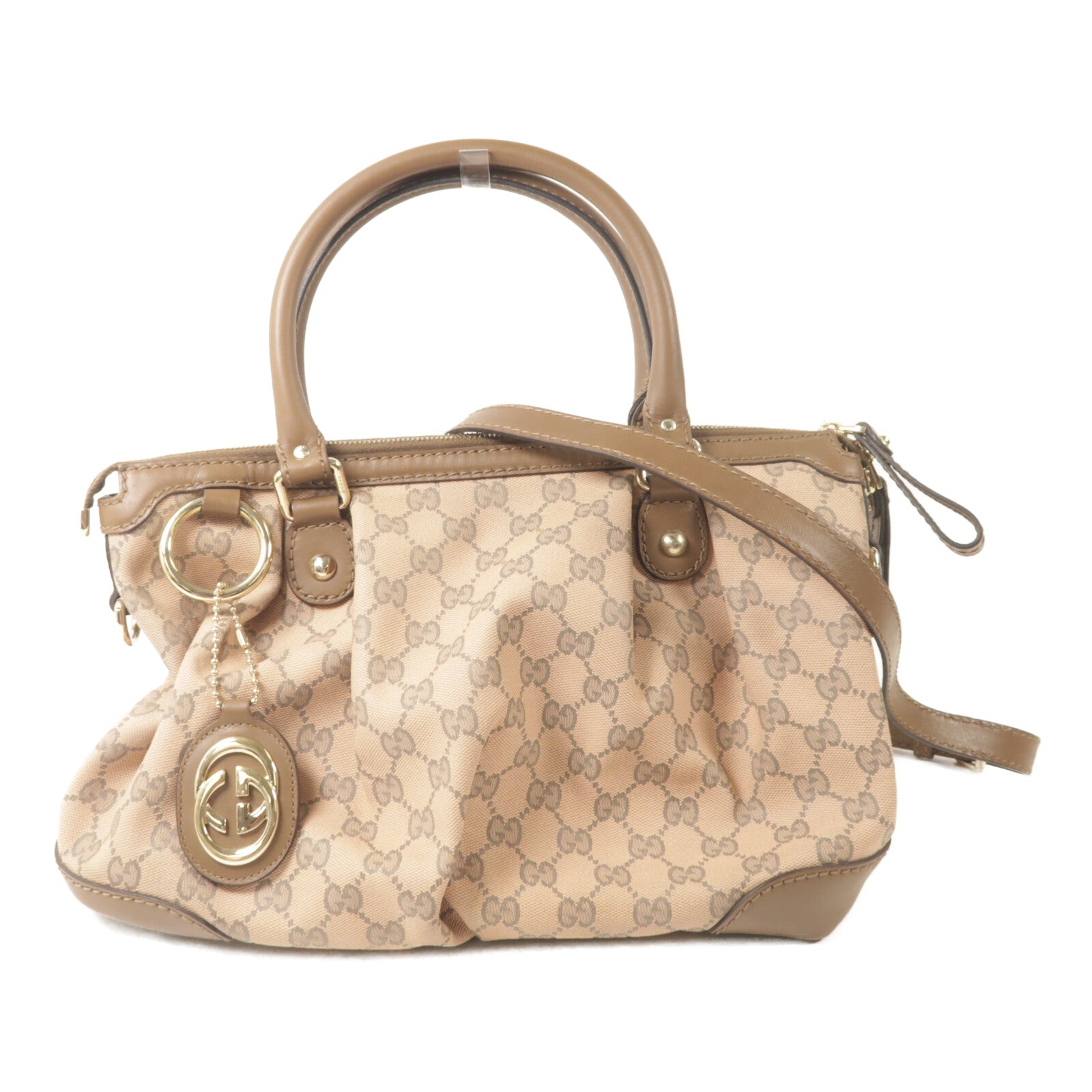 GUCCI 帆布2Way Shoulder Bag手挽肩背兩用袋