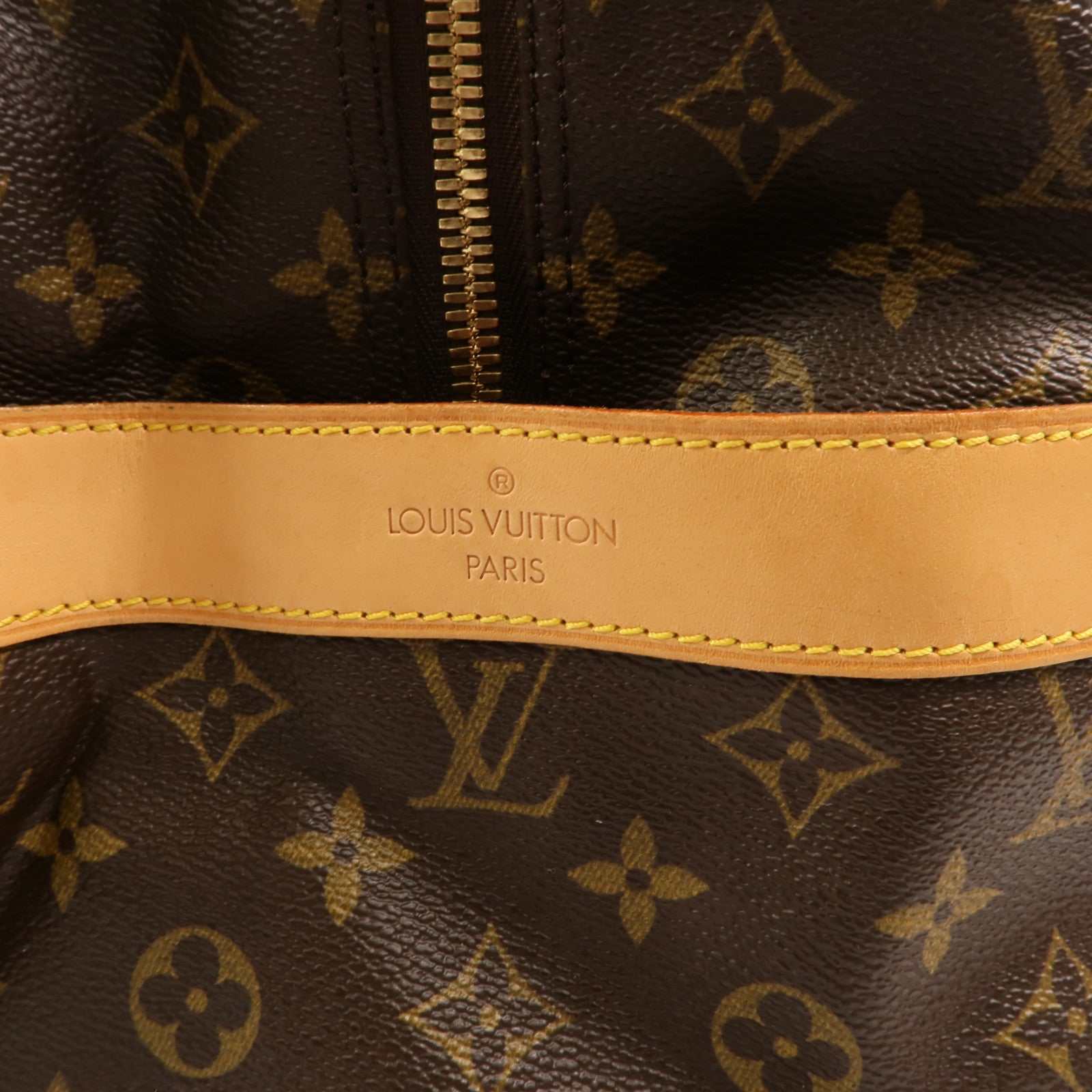 LOUIS VUITTON Monogram CarryAll金扣手挽袋