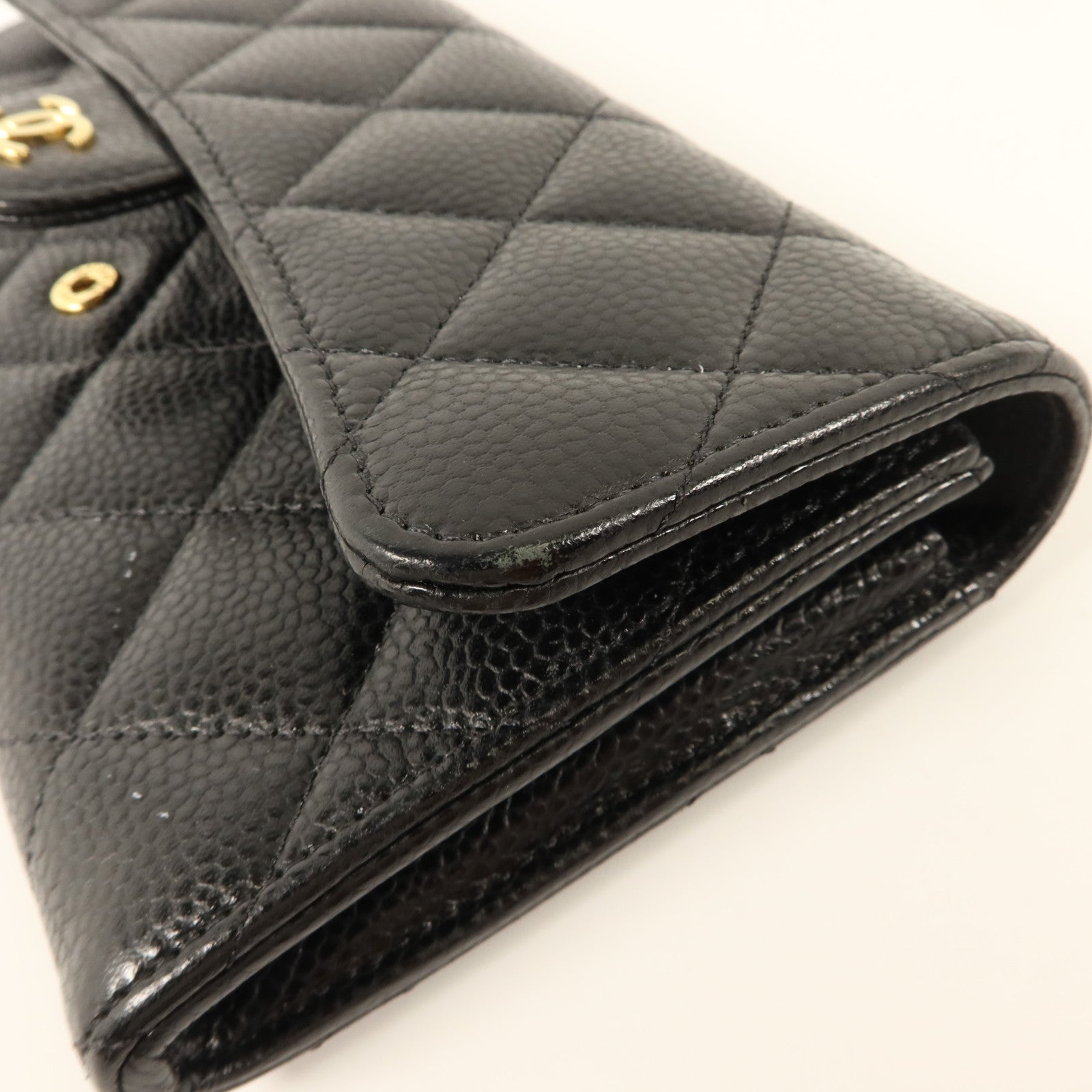 CHANEL 牛皮皮革Classic Long Flap Wallet長錢包