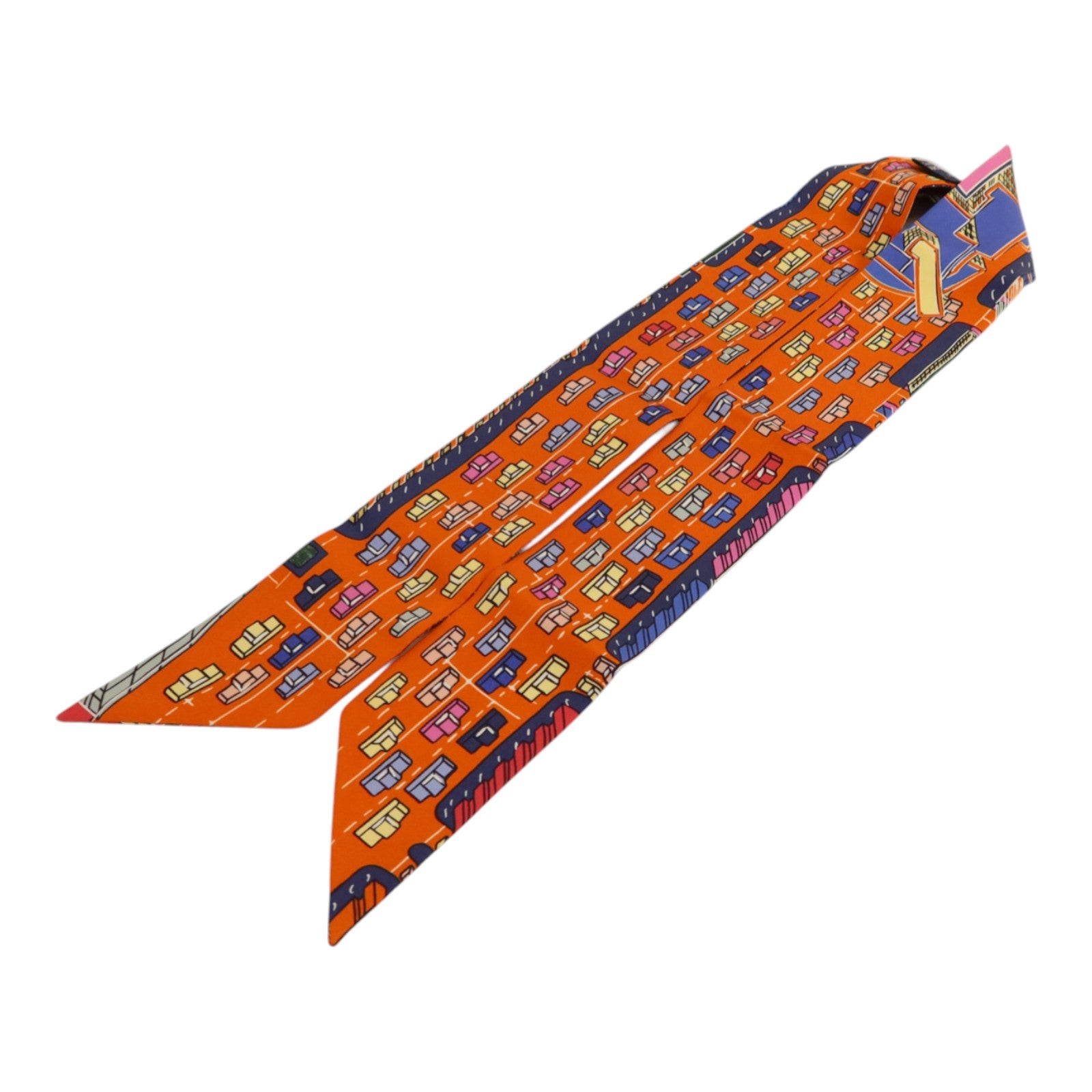 HERMES 絲質Twilly絲巾