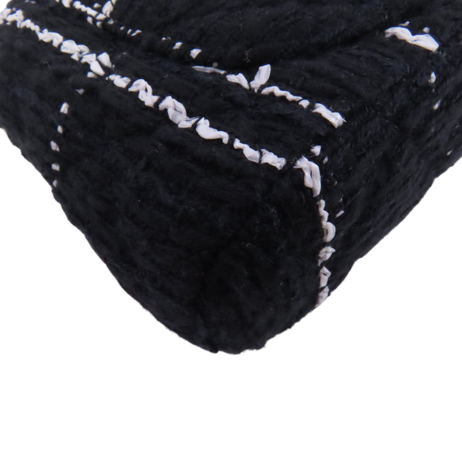 CHANEL 斜紋軟呢Chain Shoulder Bag金扣鏈帶肩背袋