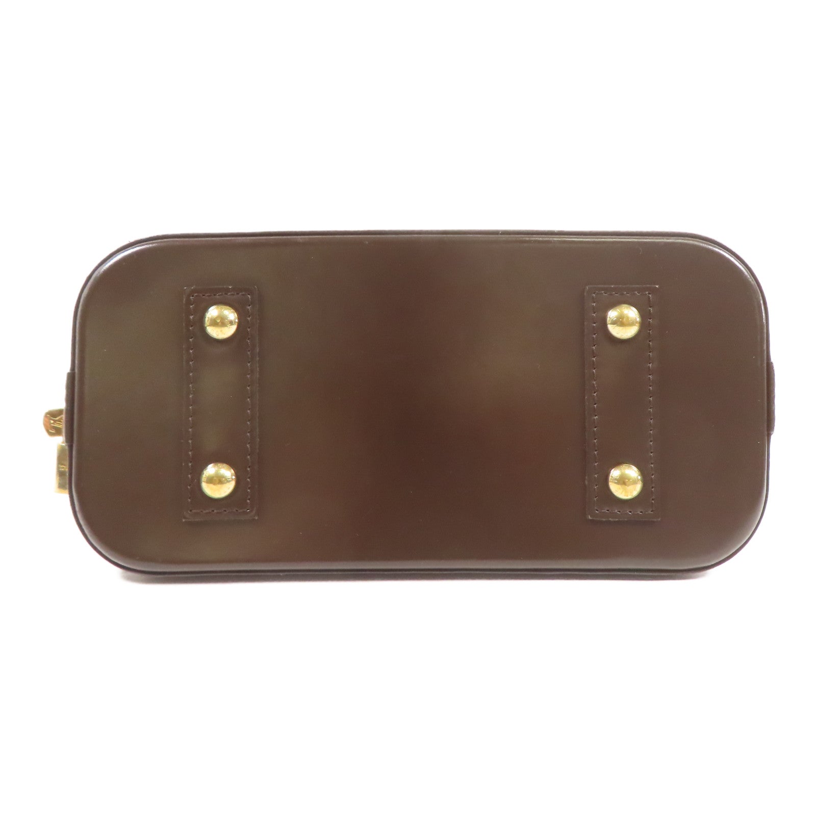 LOUIS VUITTON Damier Alma BB金扣手挽肩背兩用袋