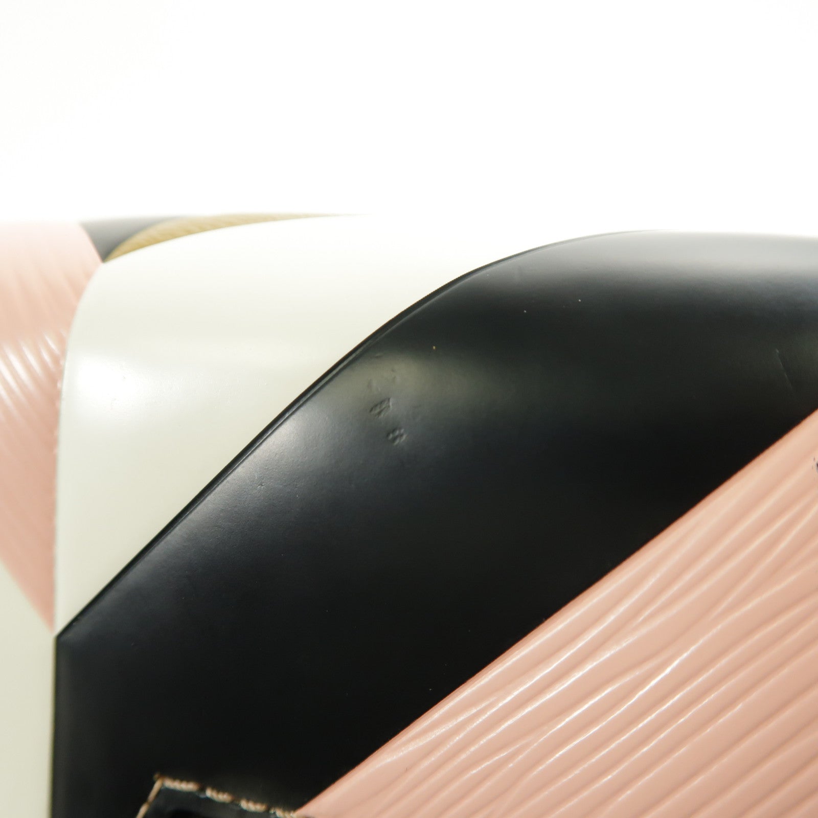 LOUIS VUITTON Monogram/Epi Twist MM金扣鏈帶肩背袋