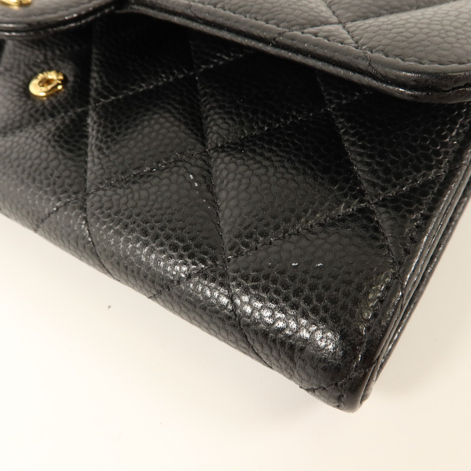CHANEL 牛皮皮革Classic Long Flap Wallet長錢包