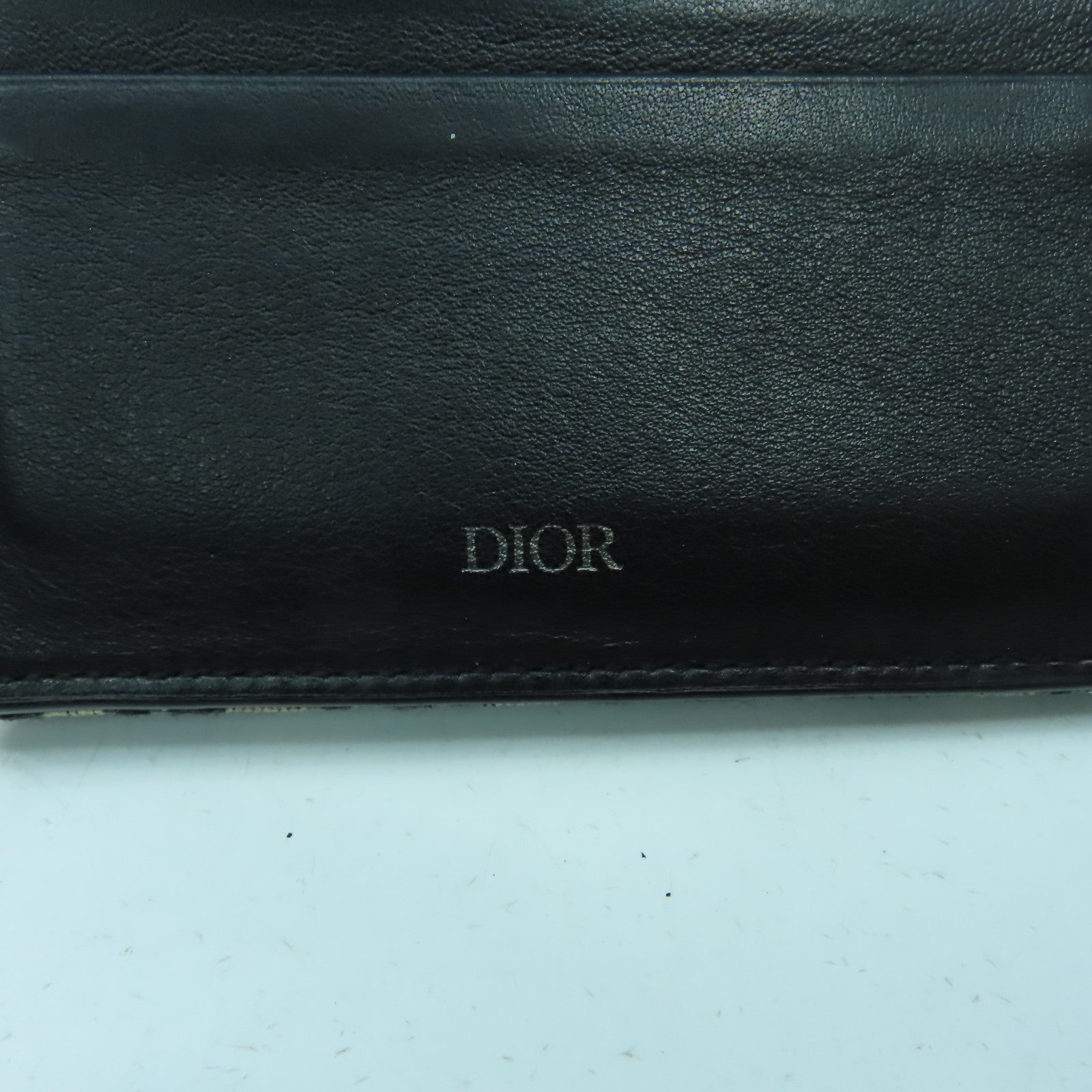 Dior 【激減優惠】帆布Wallat銀扣錢包藍色