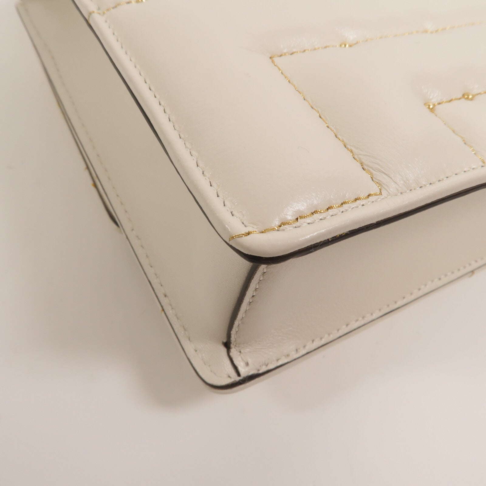 JIMMY CHOO 牛皮皮革Chain Shoulder鏈帶手挽肩背兩用袋