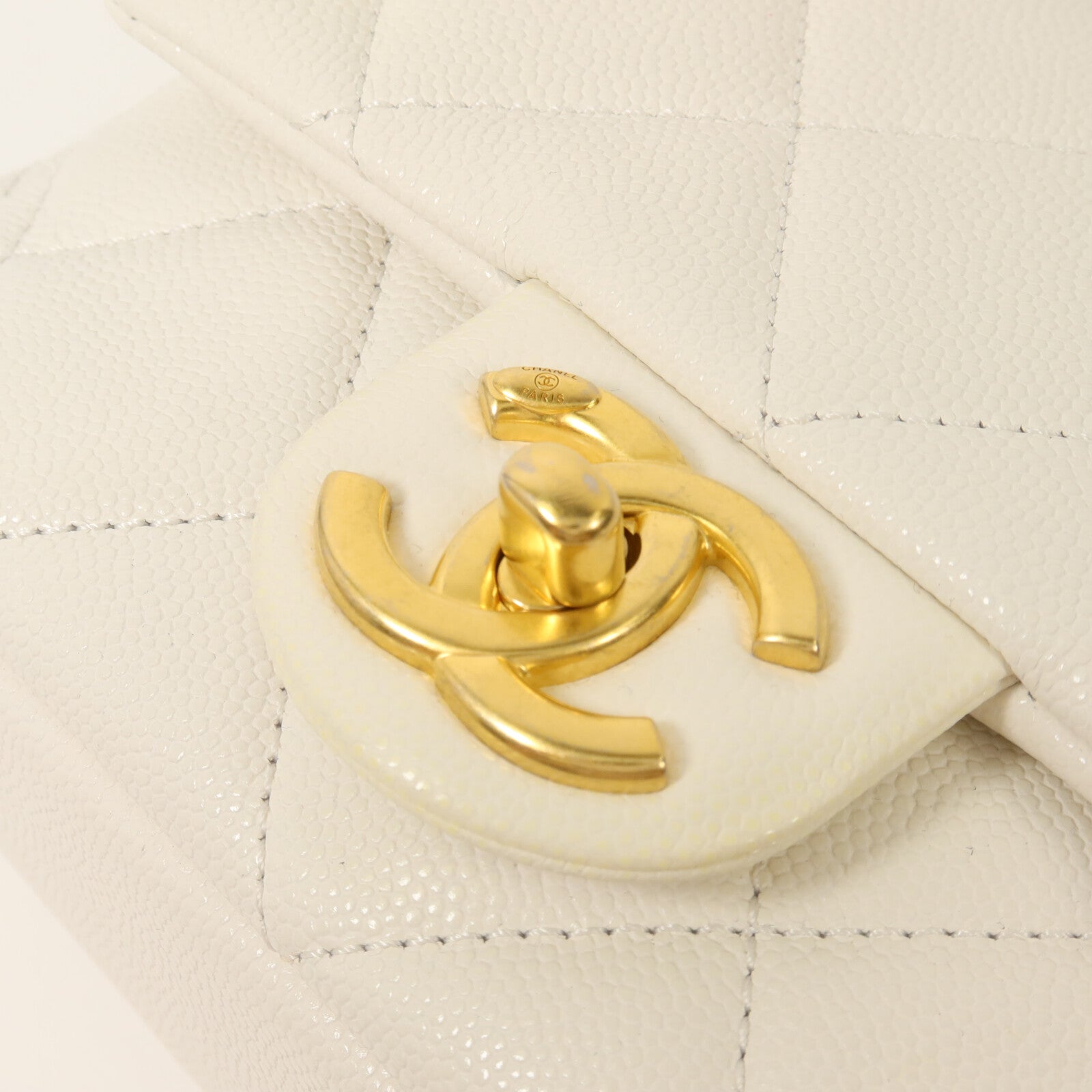 CHANEL 牛皮皮革Mini Coins Flap鏈帶肩背袋