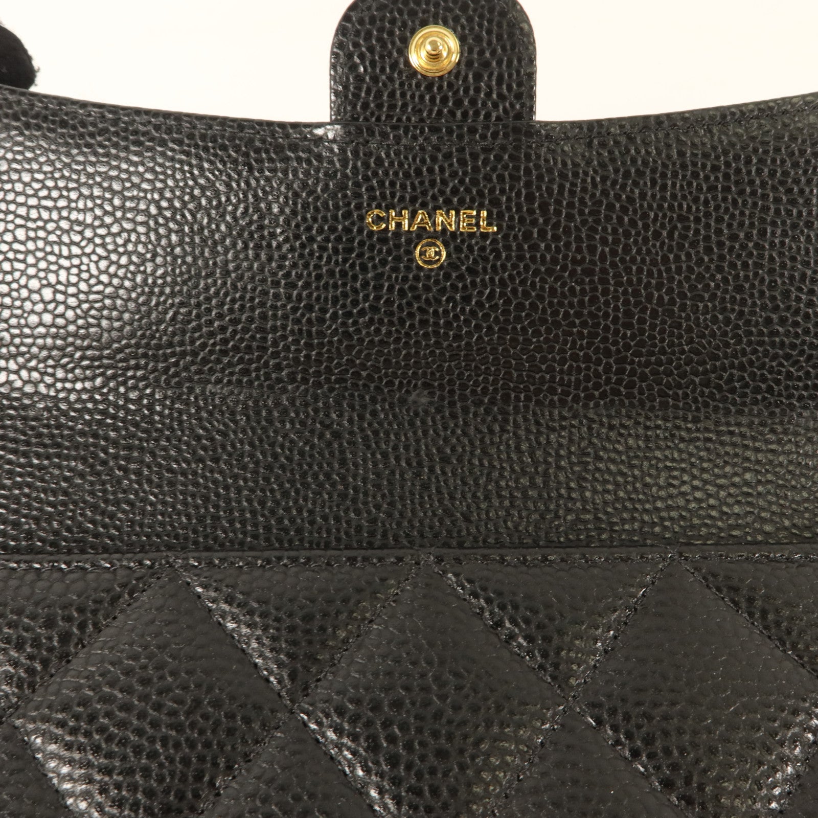 CHANEL 牛皮皮革Classic Long Flap Wallet長錢包