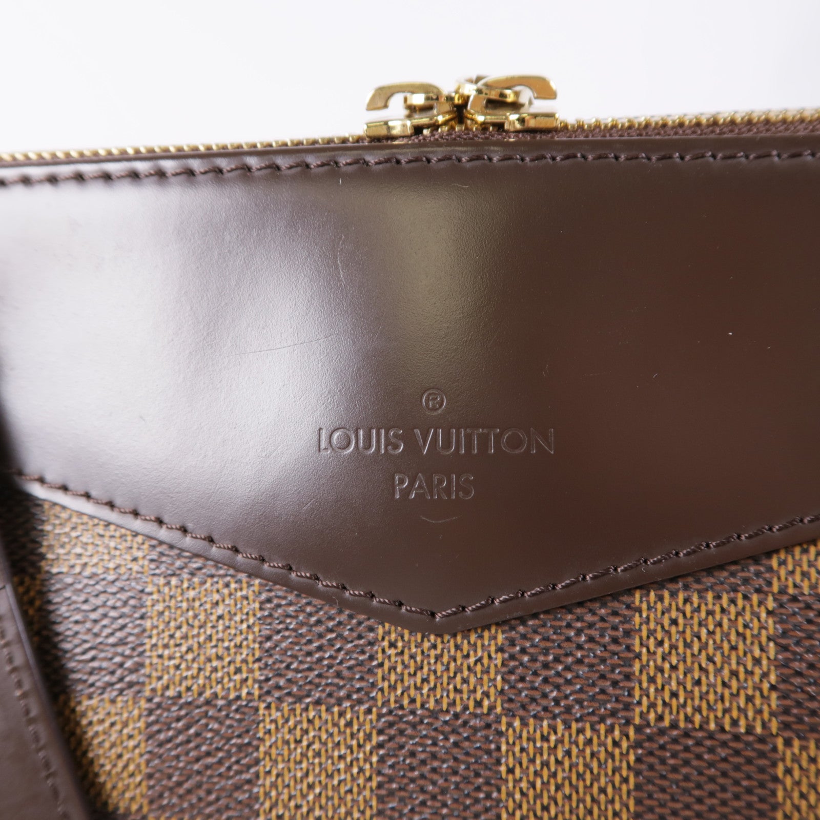 LOUIS VUITTON Damier Westminster GM金扣肩背袋