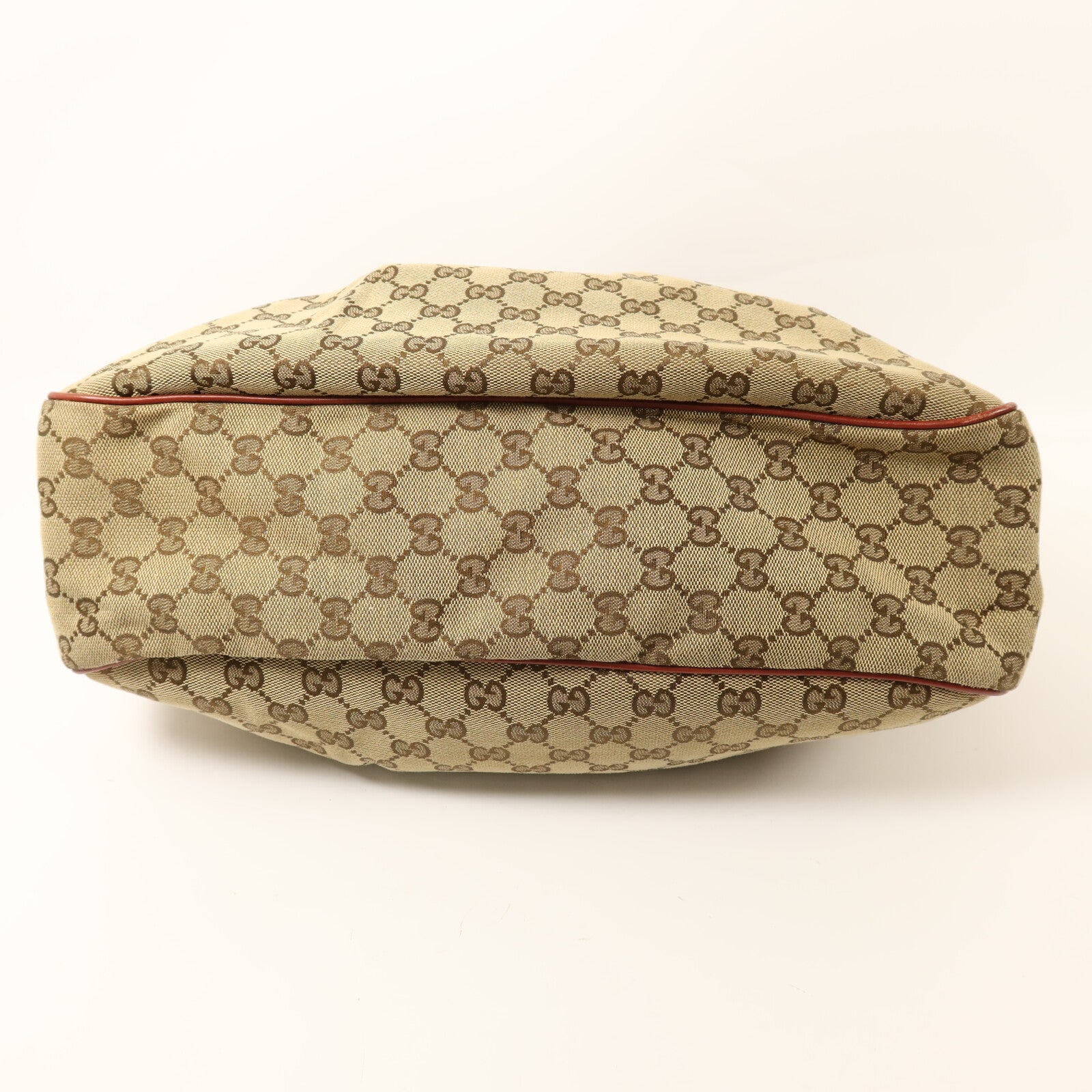GUCCI 帆布Shoulder Bag金扣肩背袋