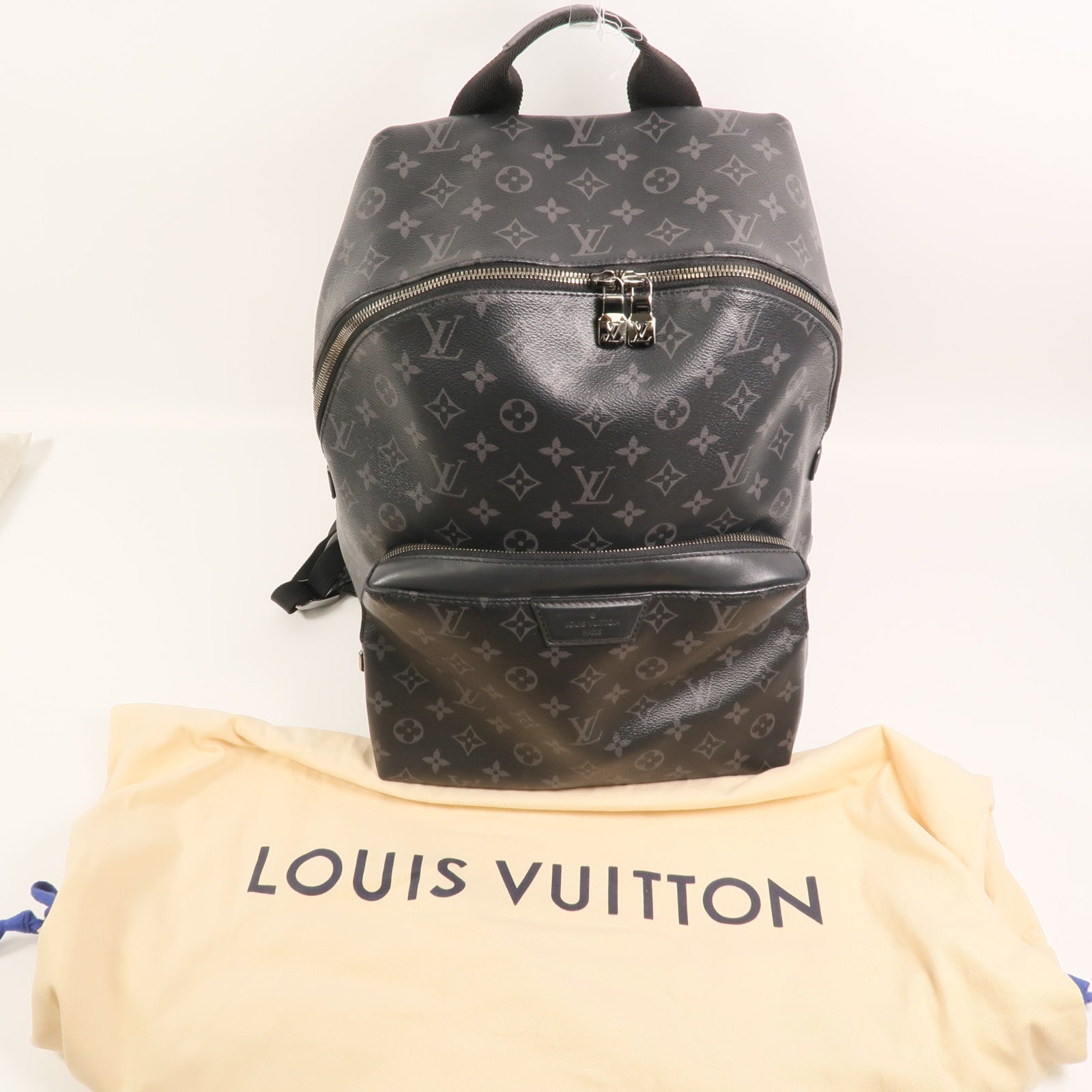 LOUIS VUITTON Monogram Eclipse Discovery PM背包