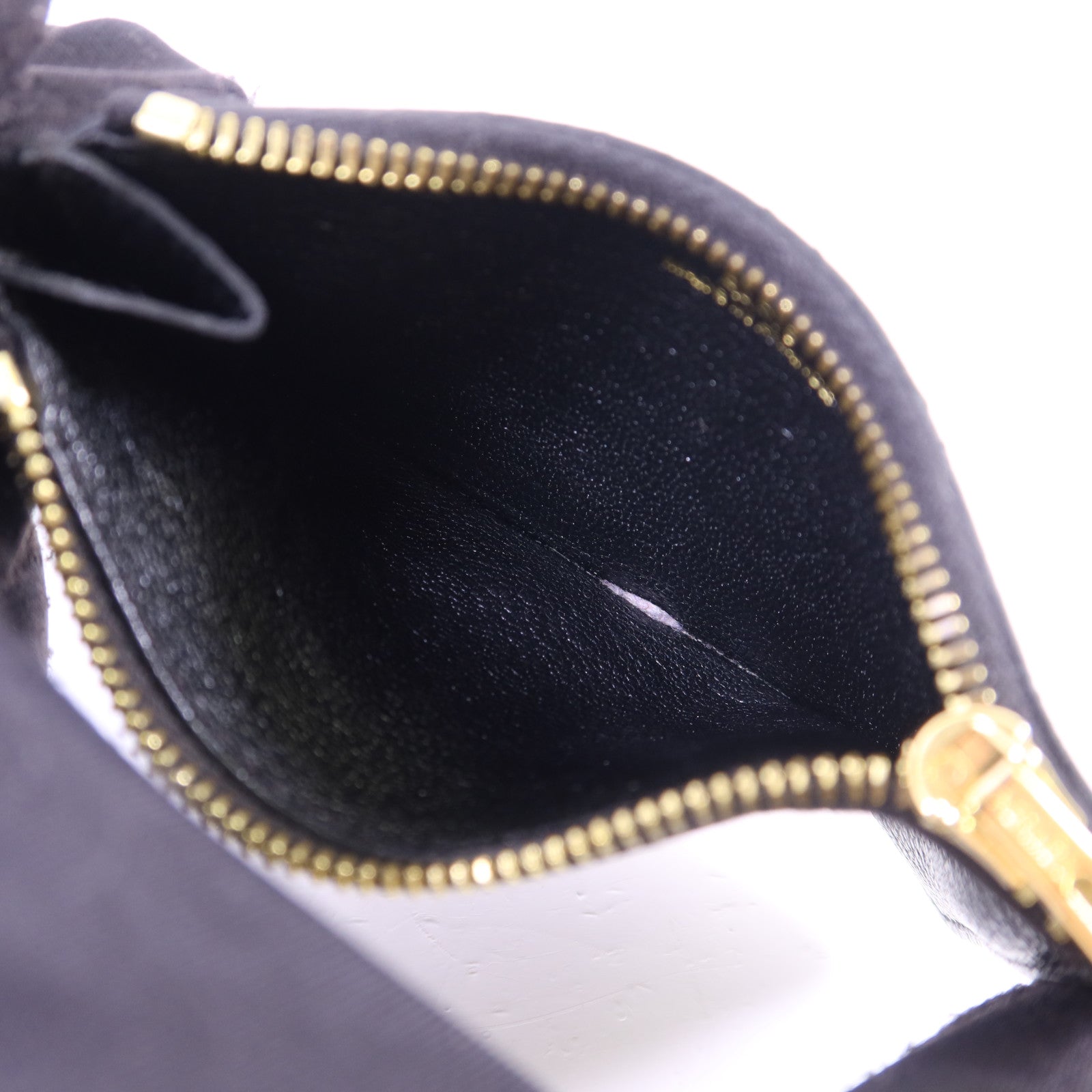 HERMES Chevre Mysore皮革Roulis Slim金扣錢包Noir