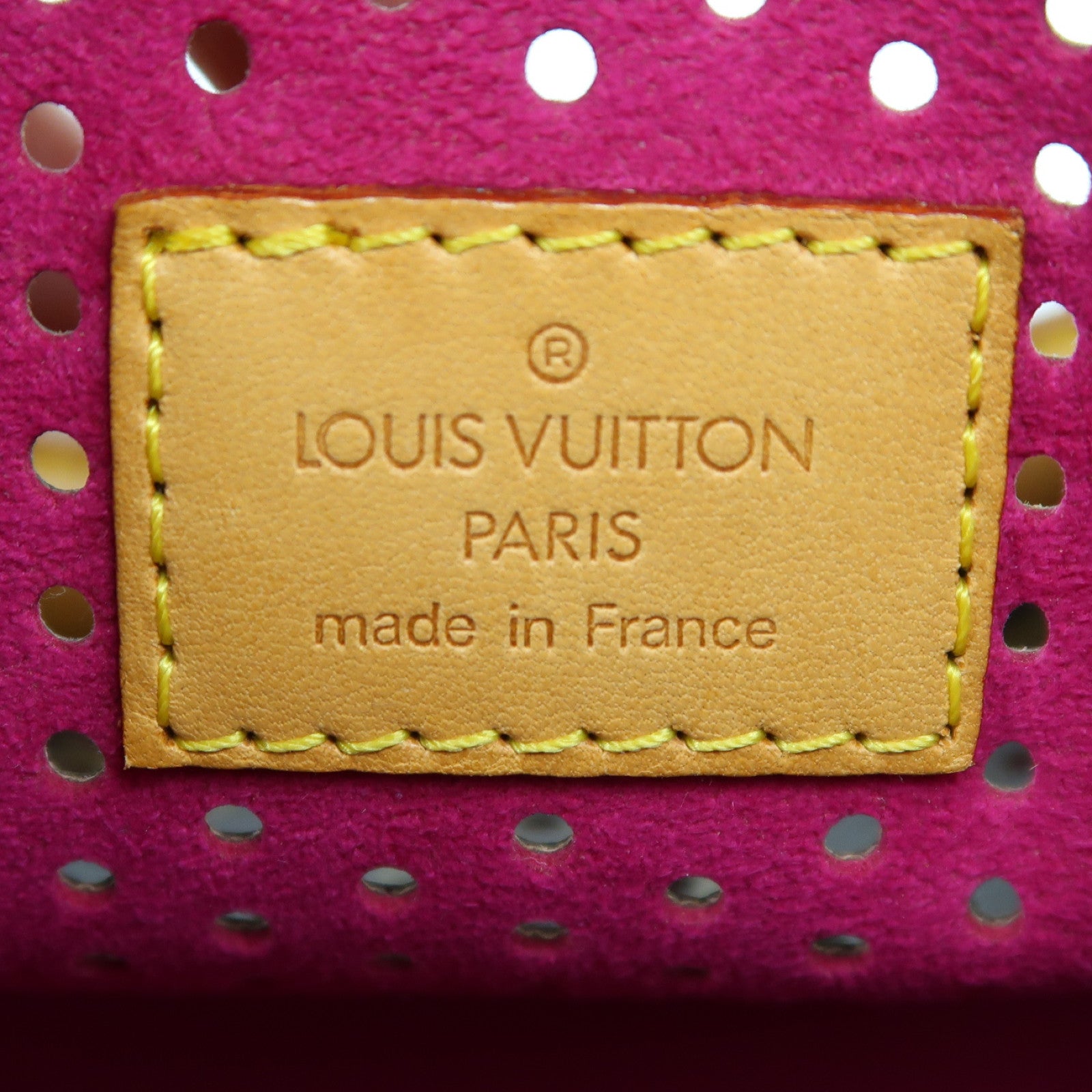 LOUIS VUITTON 【激減優惠】Monogram Perfo Speedy 30金扣手挽袋啡色