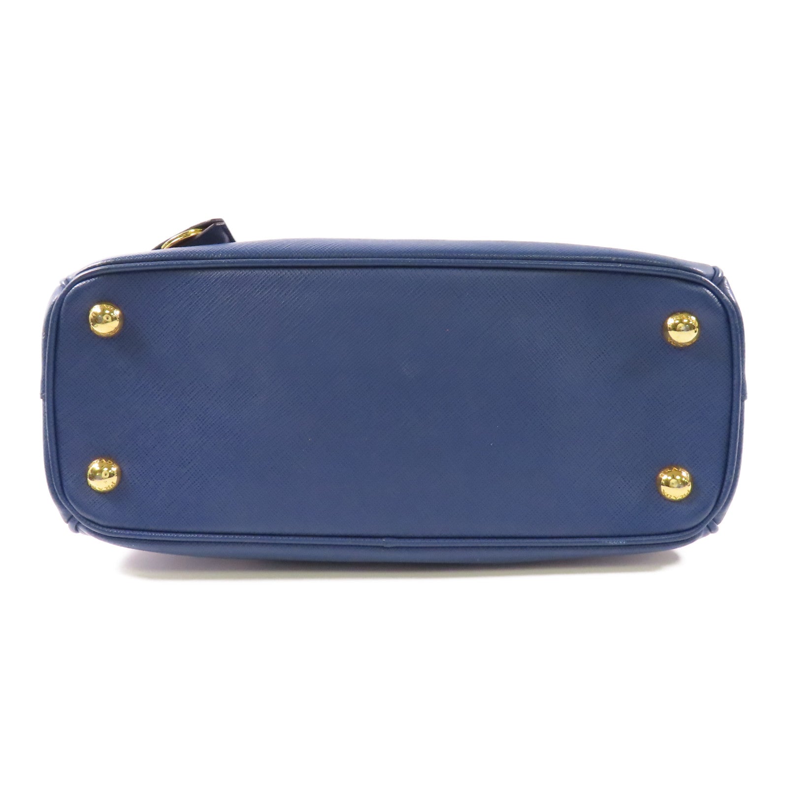 PRADA Saffiano皮革2 Way Shoulder金扣手挽肩背兩用袋