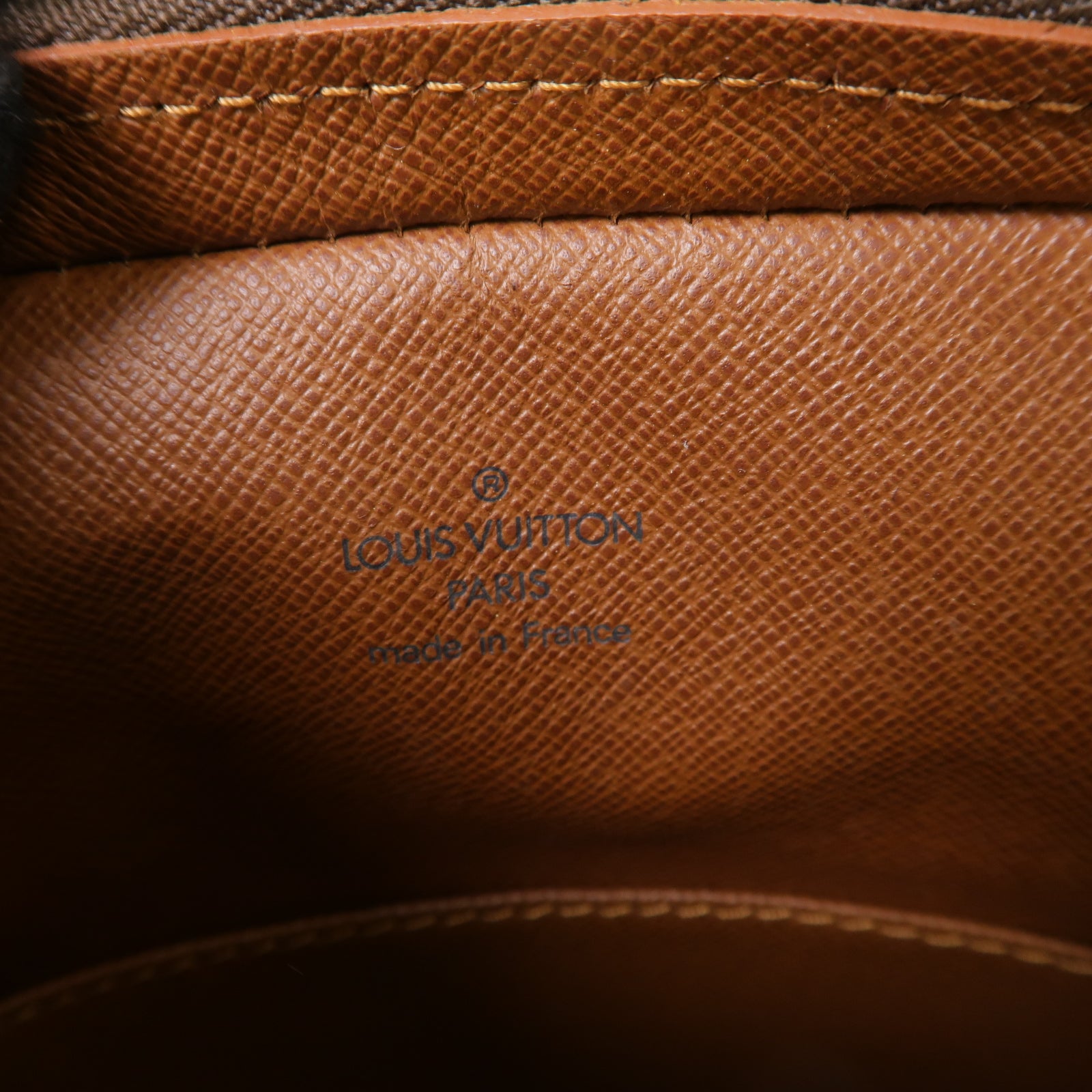 LOUIS VUITTON 【激減優惠】Monogram Danube金扣肩背袋棕色