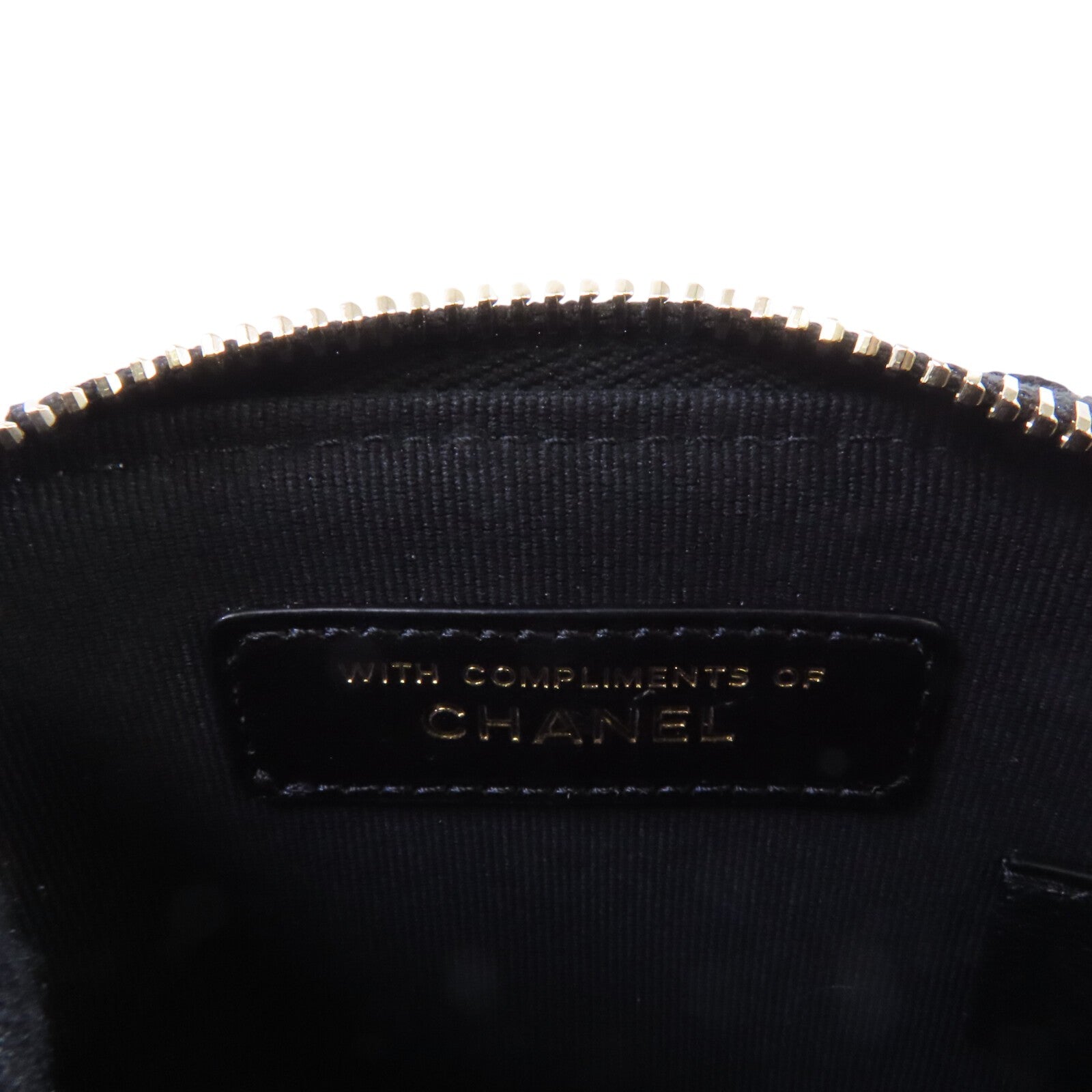 CHANEL 斜紋軟呢Chain Shoulder Bag金扣鏈帶肩背袋