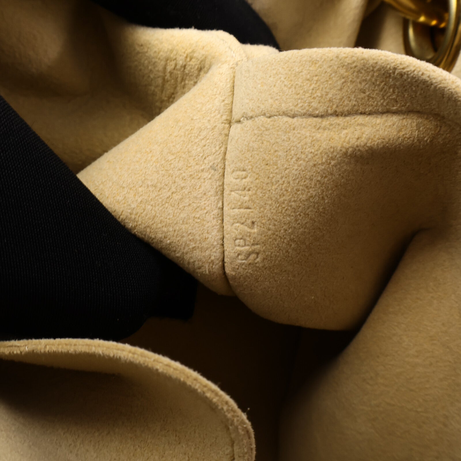 LOUIS VUITTON Monogram Galliera PM金扣肩背袋棕色