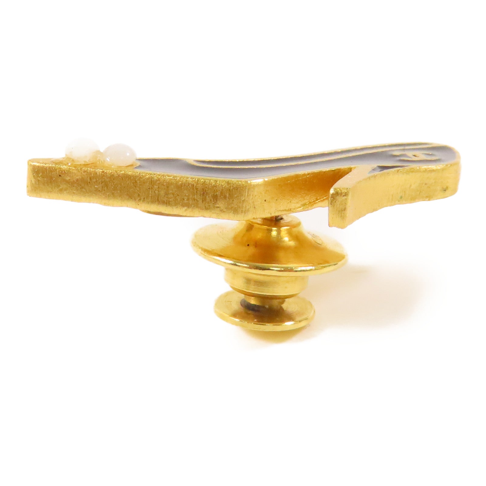 CHANEL 金屬/PVC Brooch Pin胸針