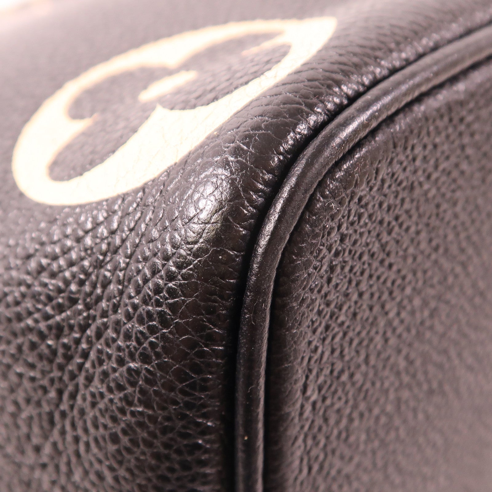 LOUIS VUITTON Monogram Empreinte Bicolor Neo Noe MM金扣手挽肩背兩用袋