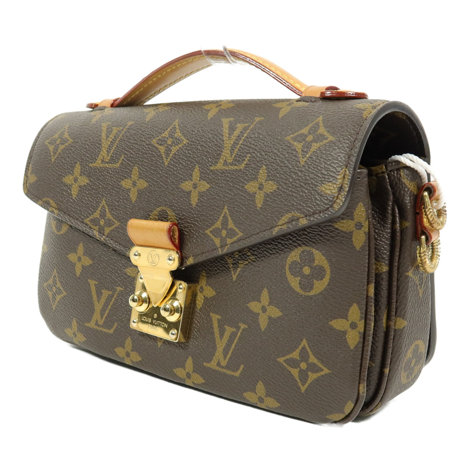 LOUIS VUITTON Monogram Pochette Metis East West手挽肩背兩用袋