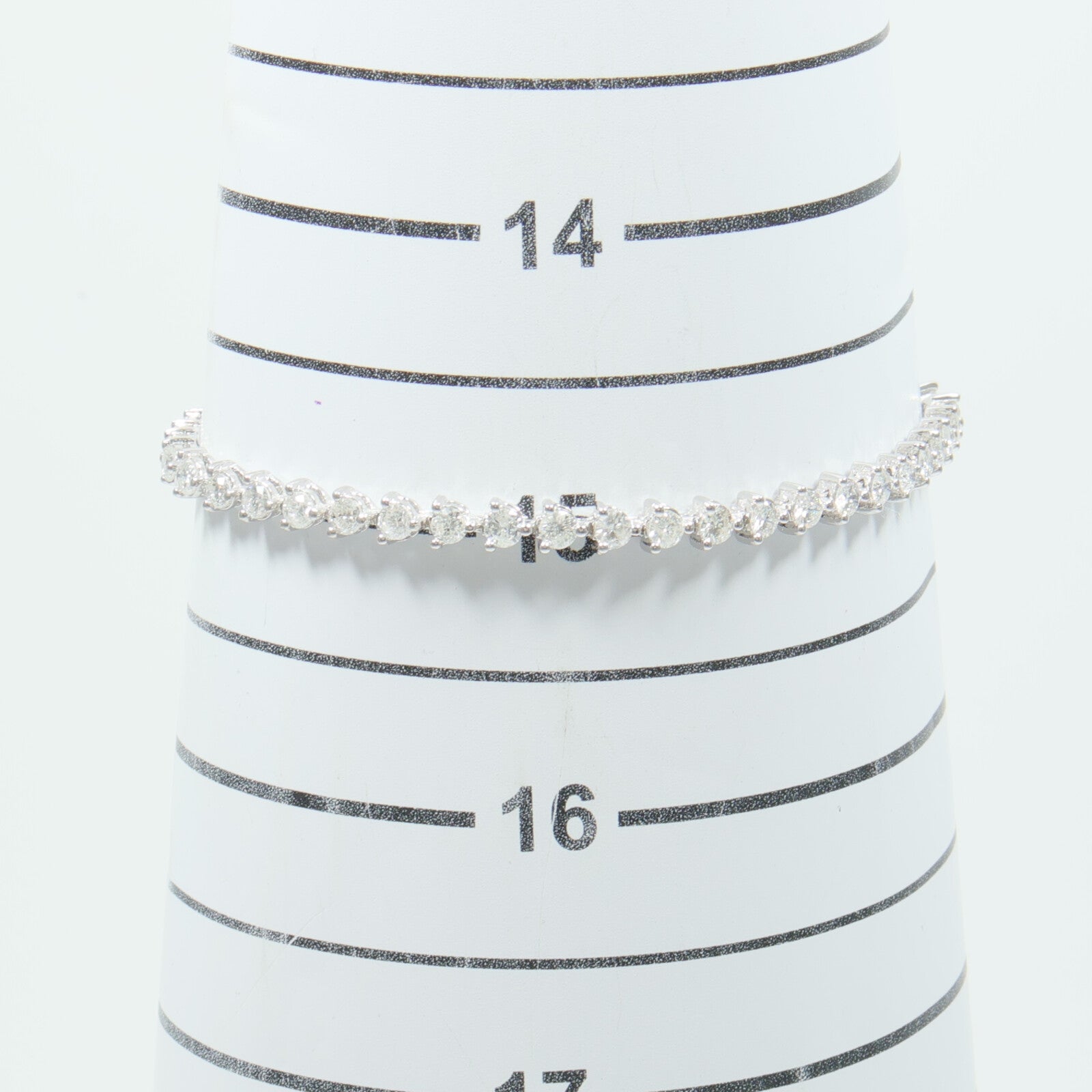 JEWELRY 18K白金Diamond Bracelet鑽石手鏈