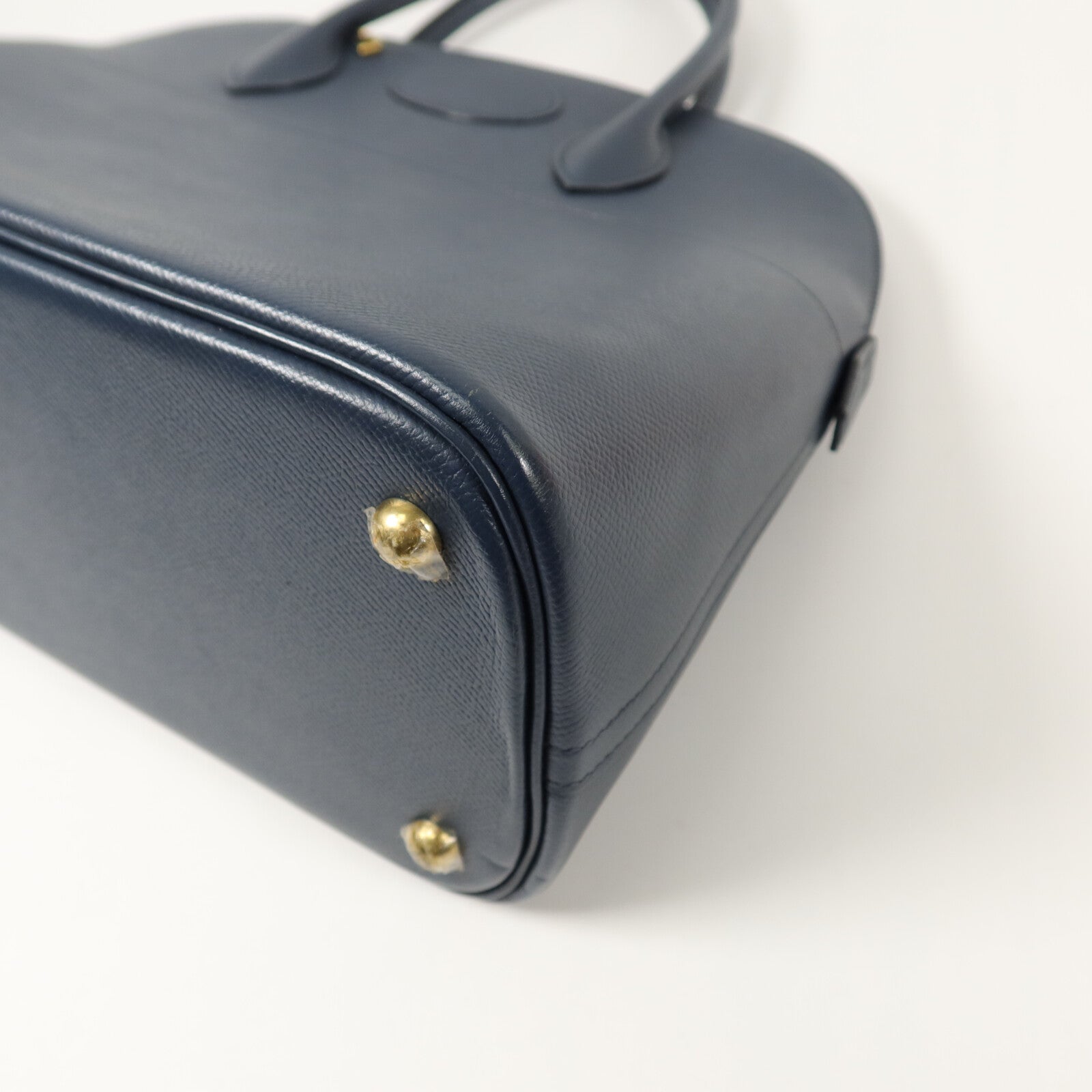 HERMES Epsom皮革Bolide 35手挽肩背兩用袋Bleu Saphir