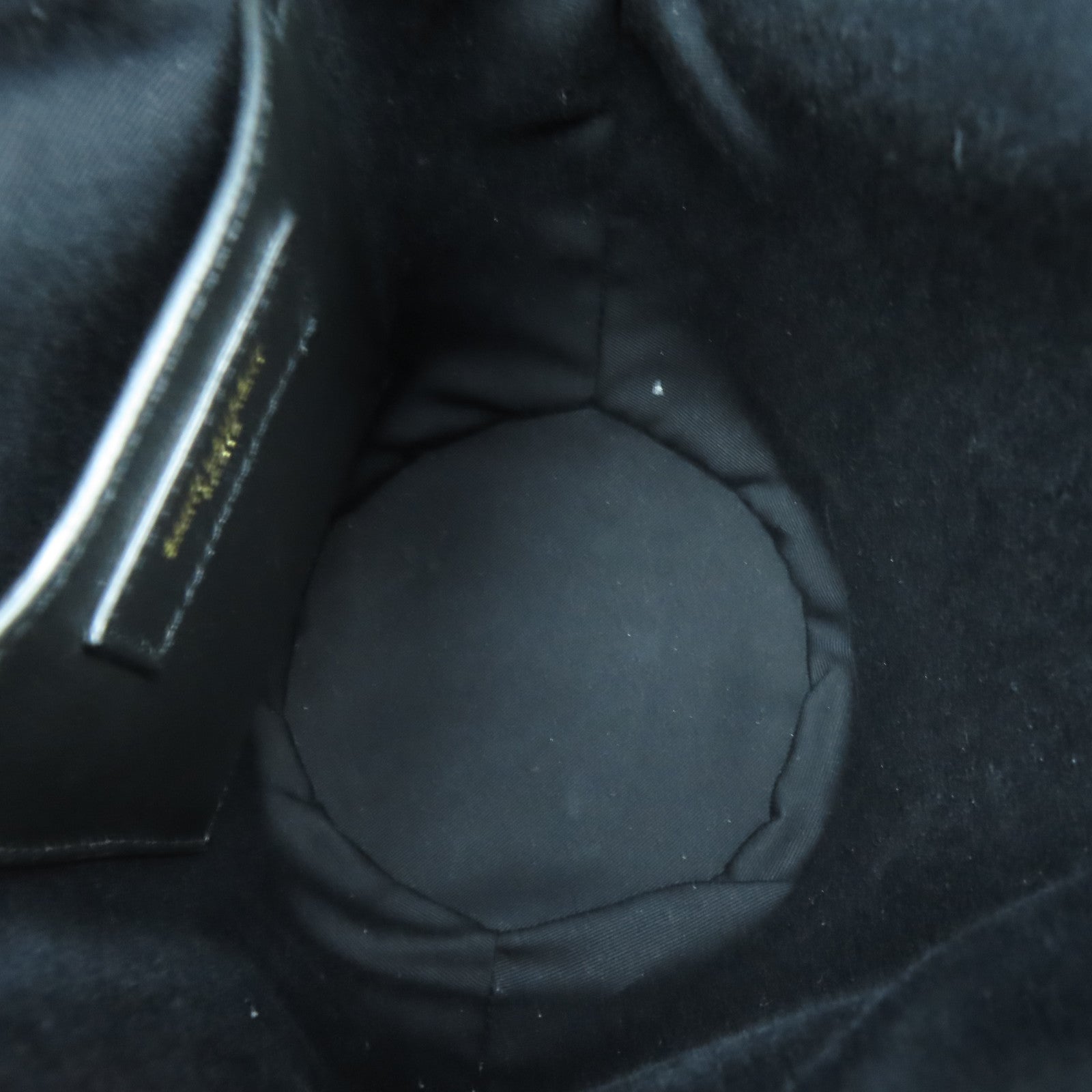 SAINT LAURENT 【激減優惠】牛皮皮革Talitha Bucket Bag金扣鏈帶肩背袋黒色