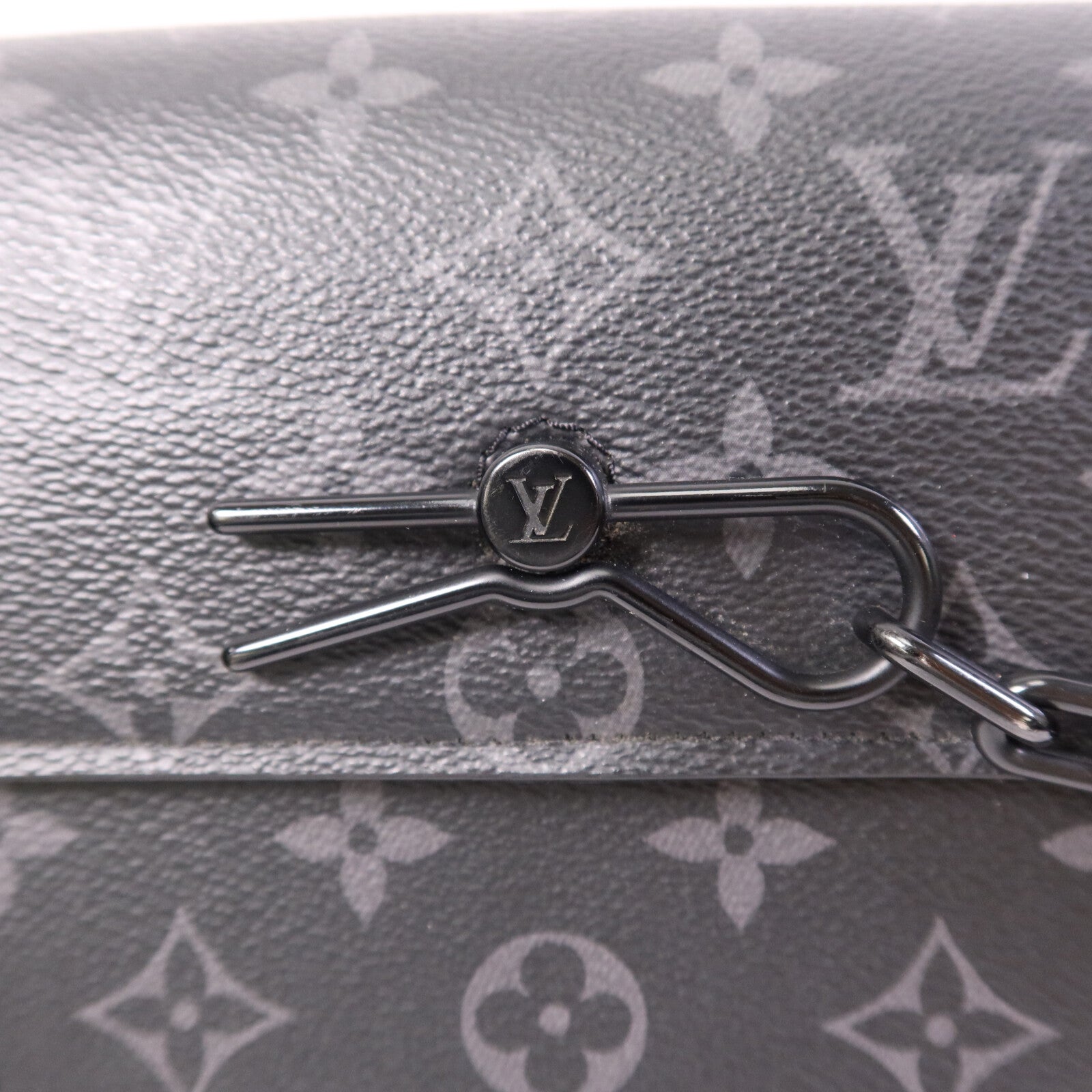 LOUIS VUITTON Monogram Eclipse Steamer Wearable Wallet肩背袋