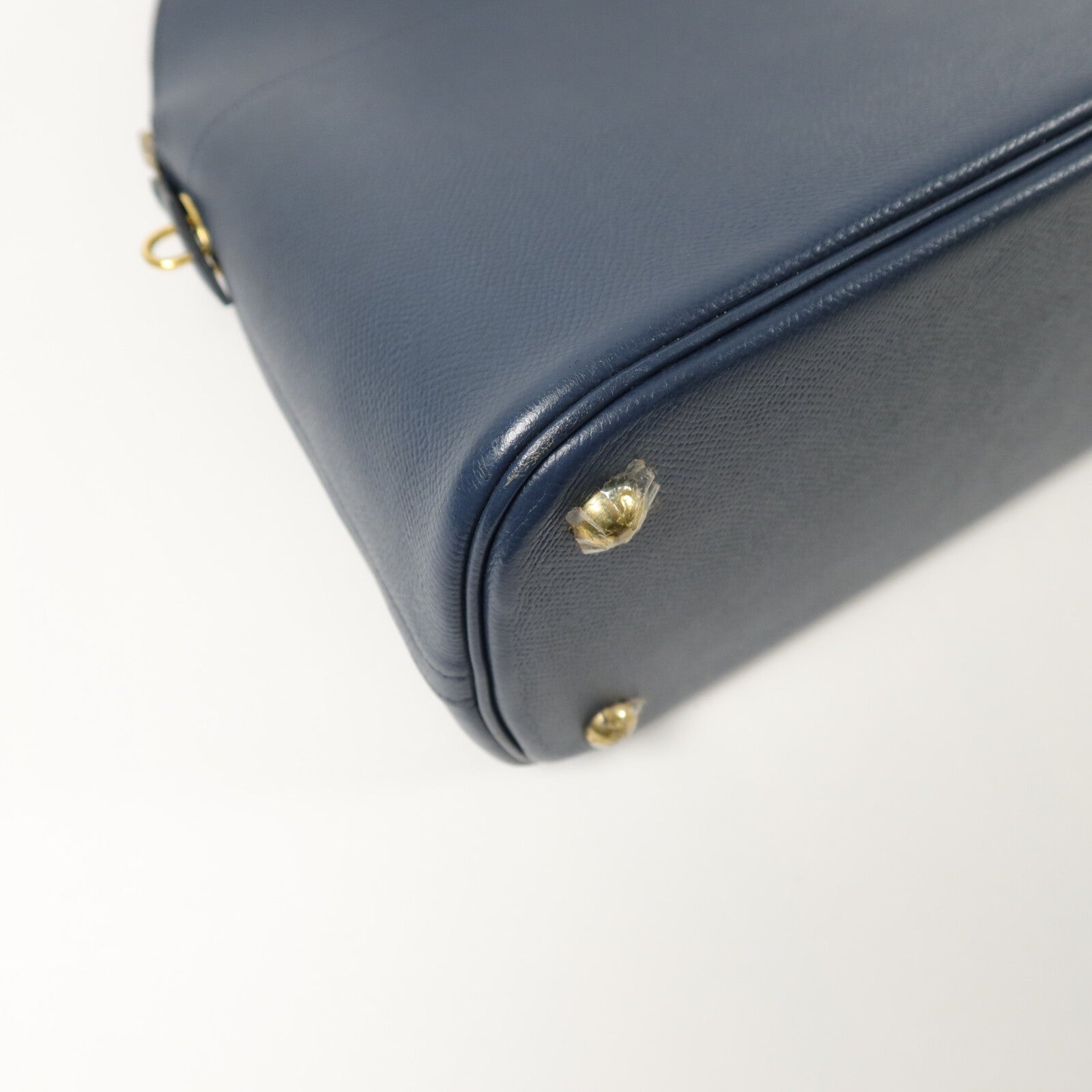 HERMES Epsom皮革Bolide 35手挽肩背兩用袋Bleu Saphir
