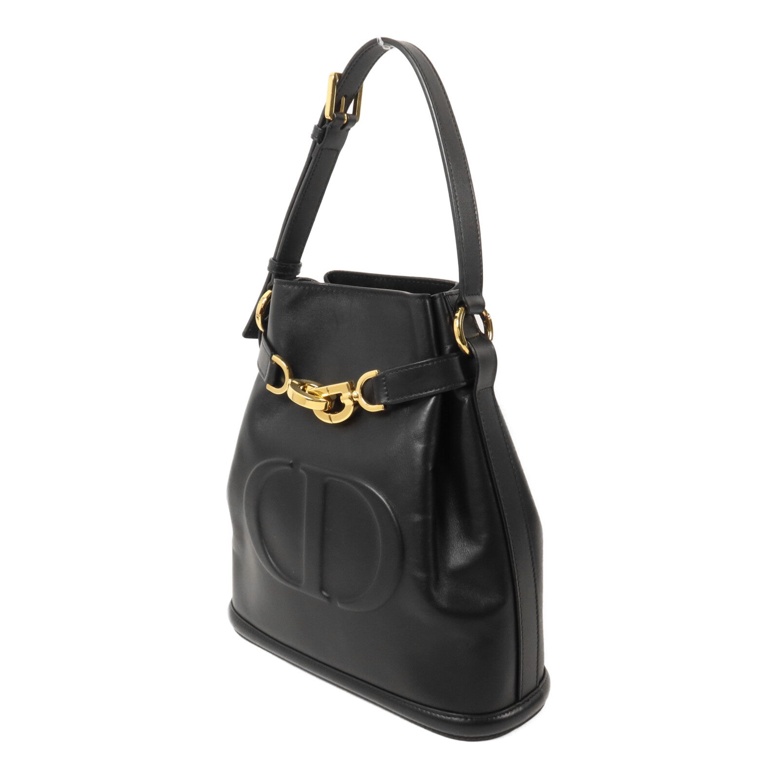 Dior 牛皮皮革C'est Dior Medium鏈帶手挽肩背兩用袋