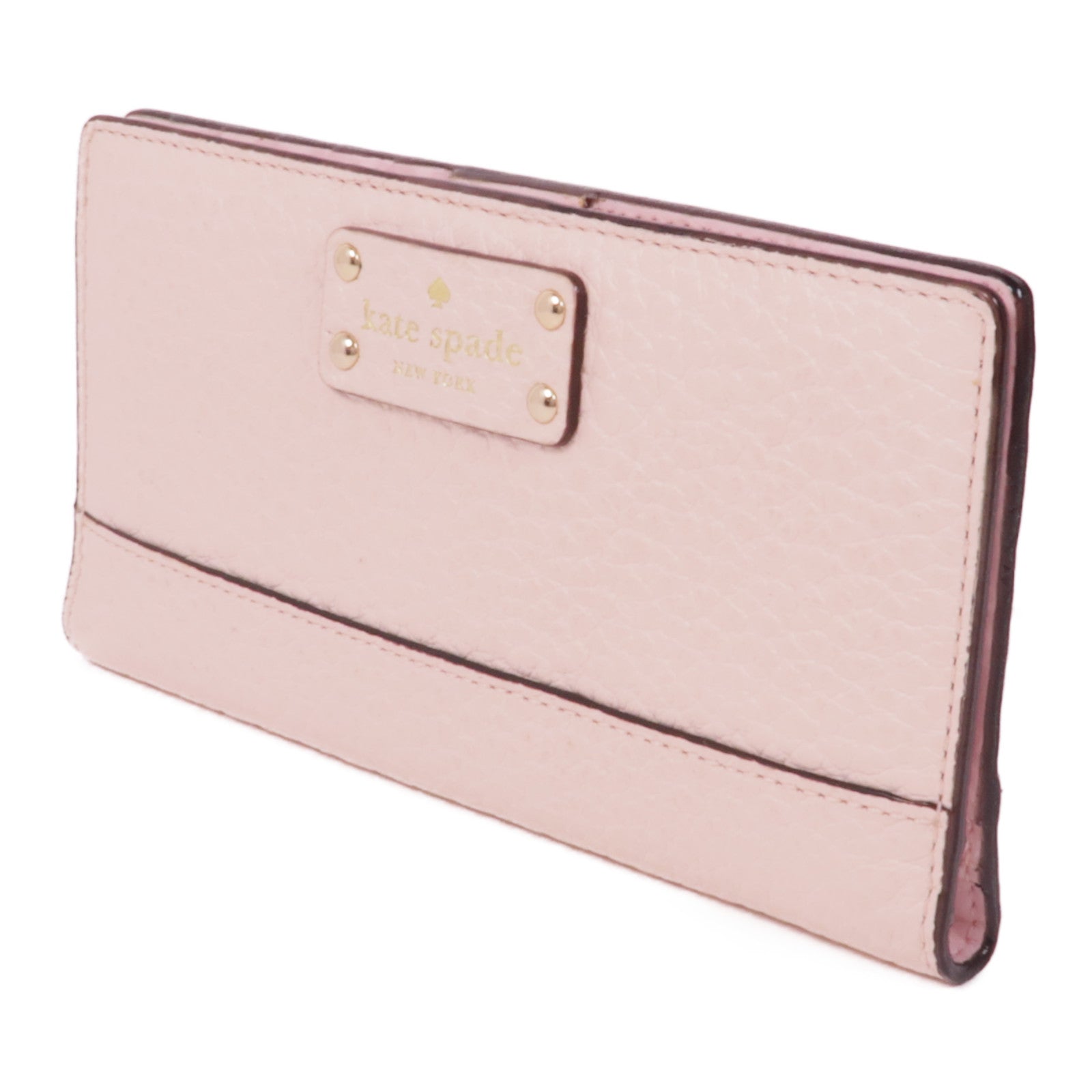 Kate Spade 牛皮皮革Long Wallet金扣長錢包