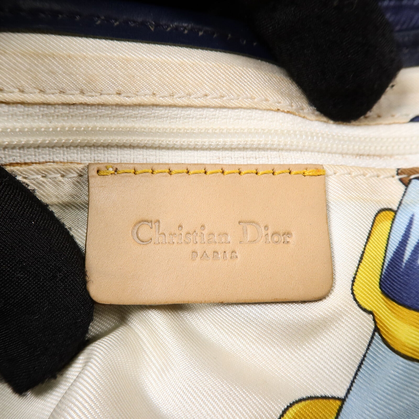 Dior 牛仔布Saddle肩背袋