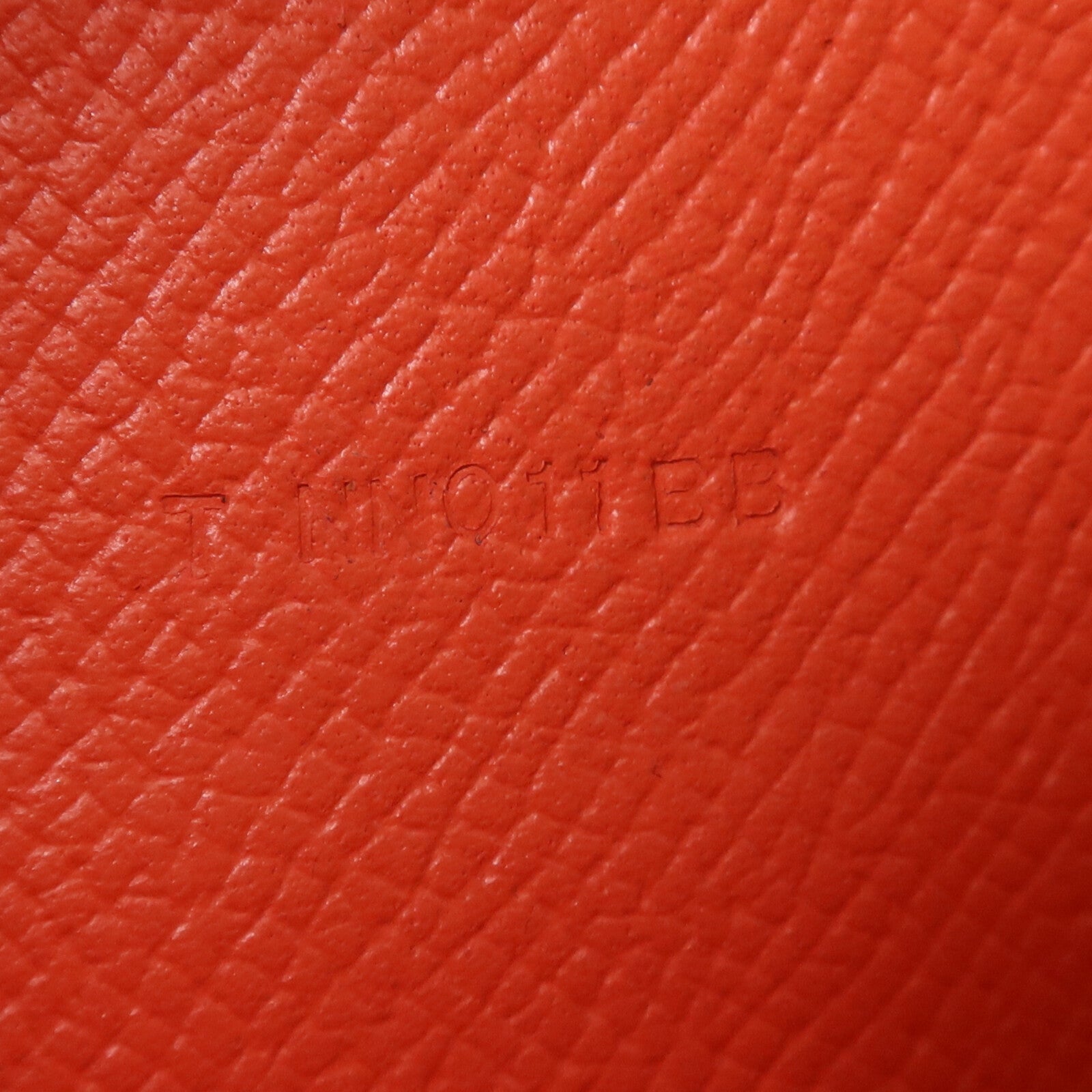 HERMES Epsom皮革Constance Wallet金扣長錢包Rouge Pivoine