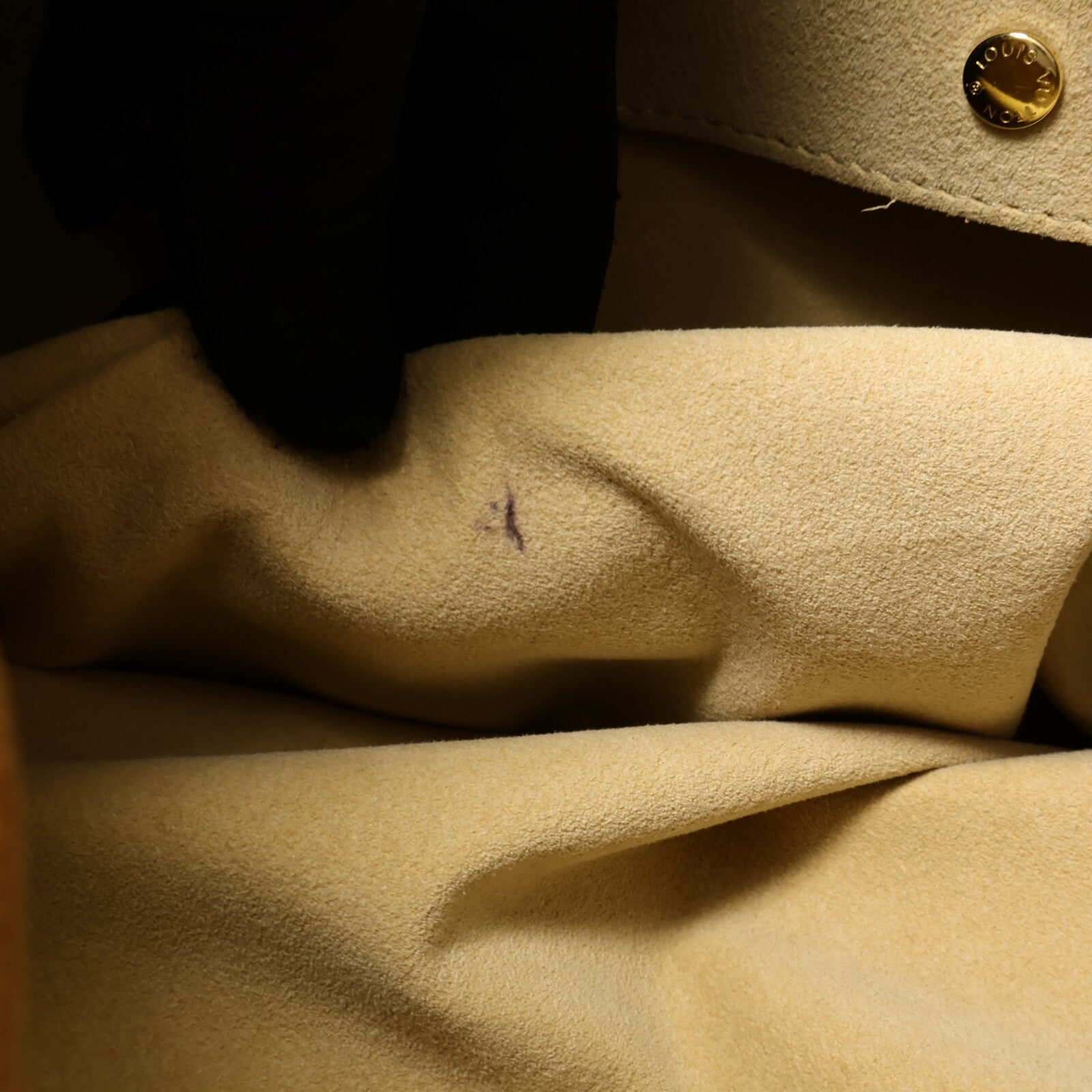 LOUIS VUITTON Monogram Galliera PM金扣肩背袋棕色